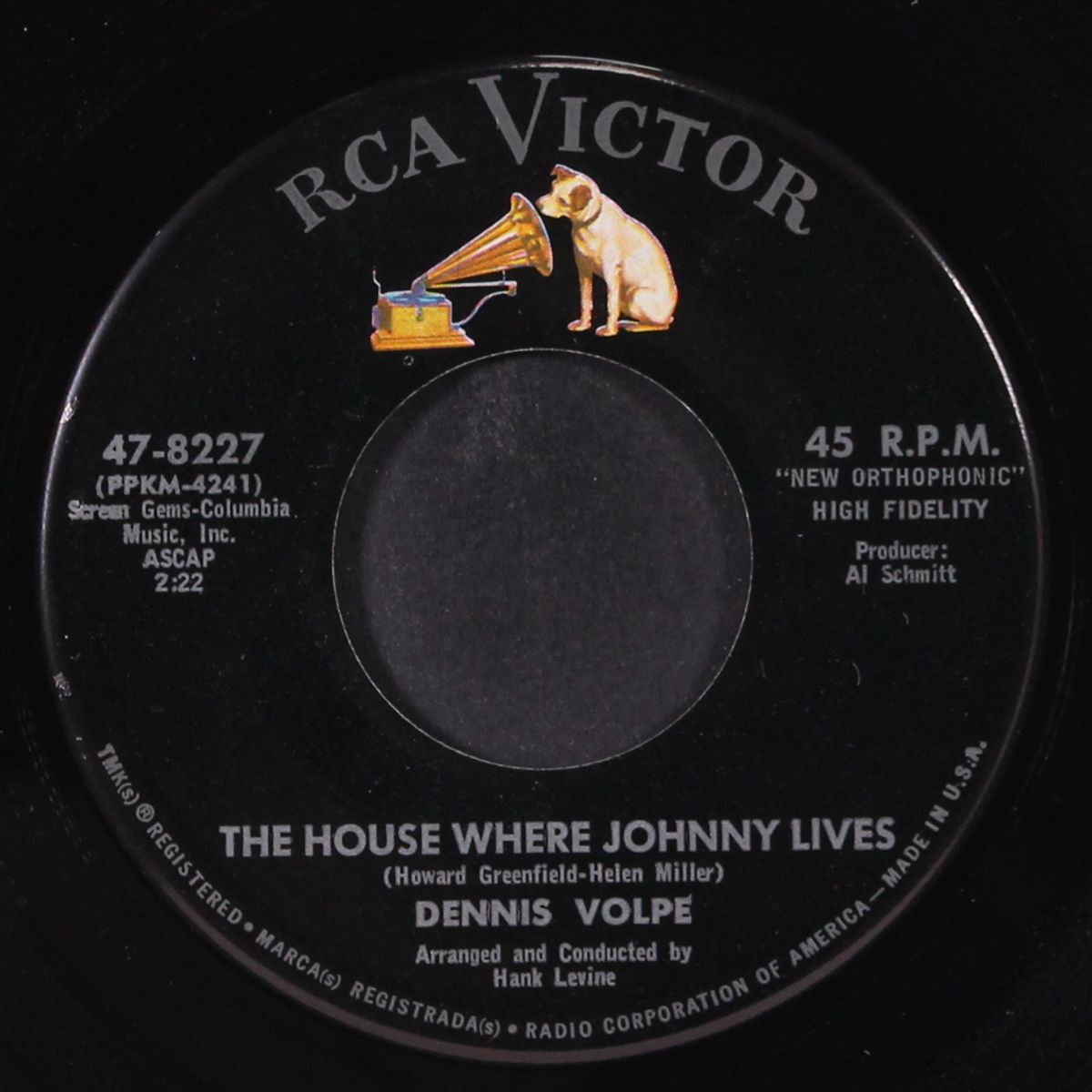 the house where johnny lives by DENNIS VOLPE