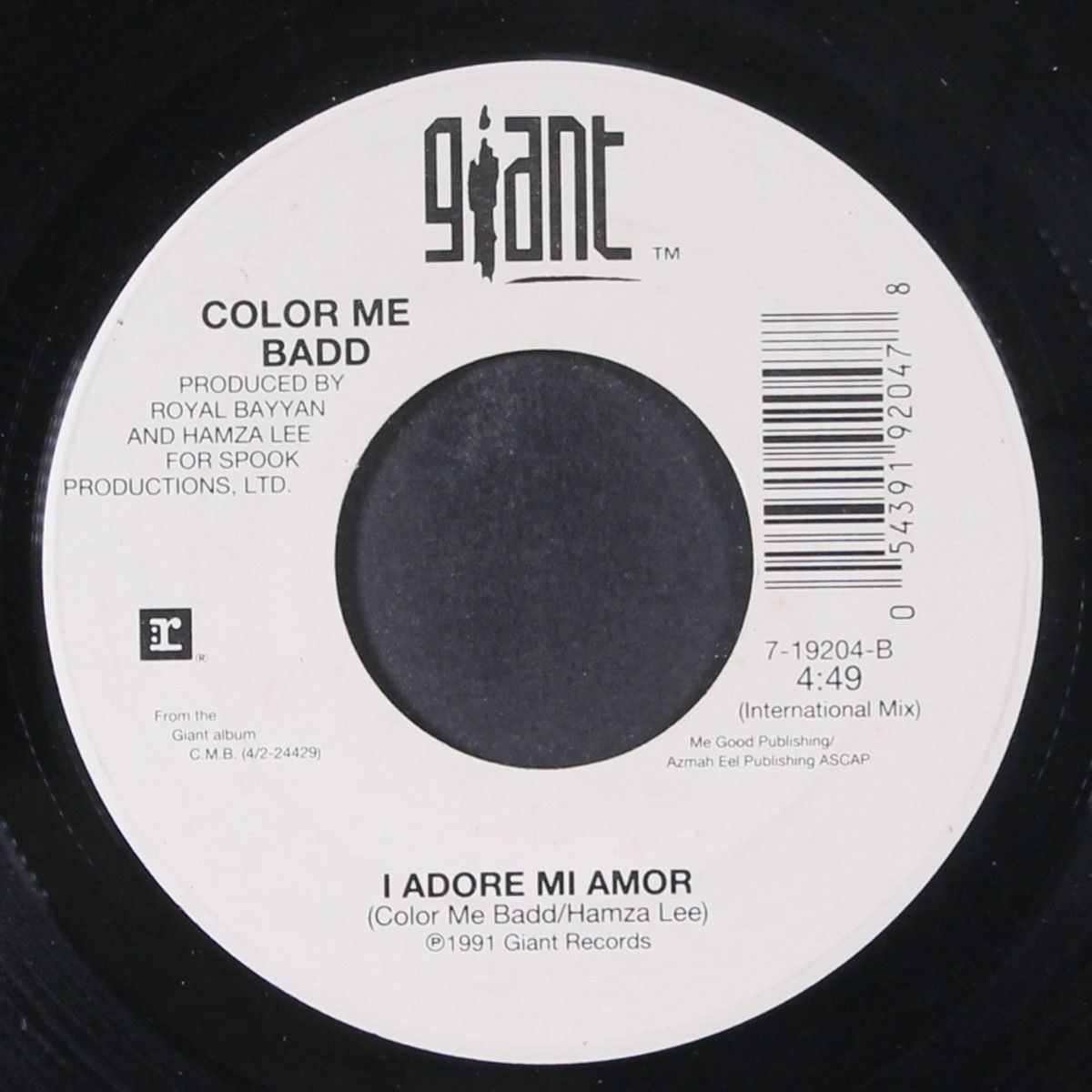 i adore mi amor (u.s.a. mix) / same (international mix) by COLOR ME BADD