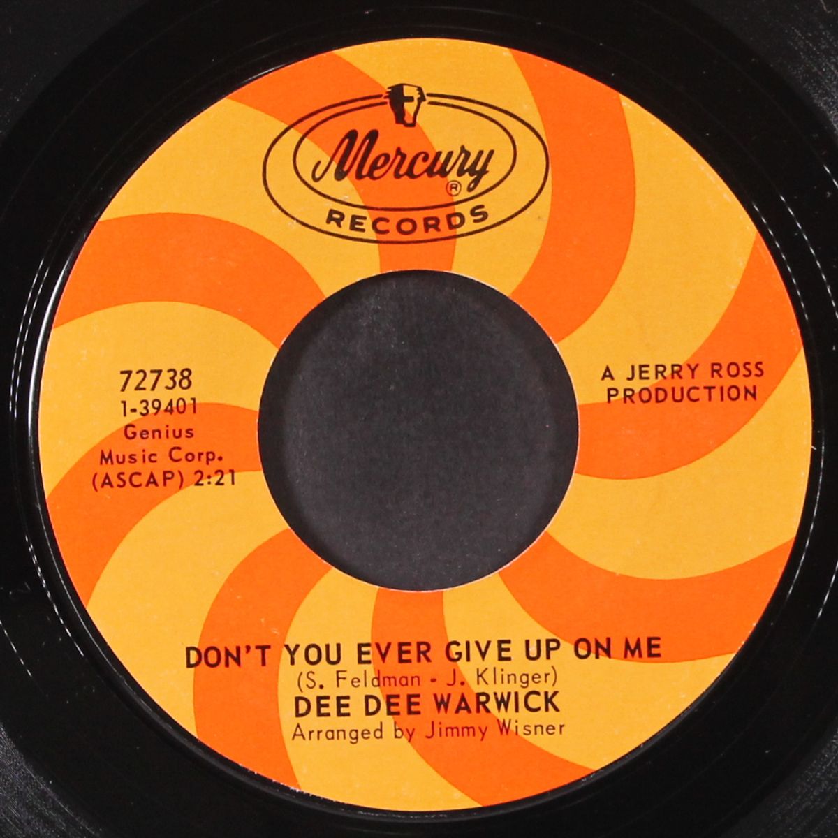 we've got everything going for us / don't you ever give up on me by DEE DEE WARWICK