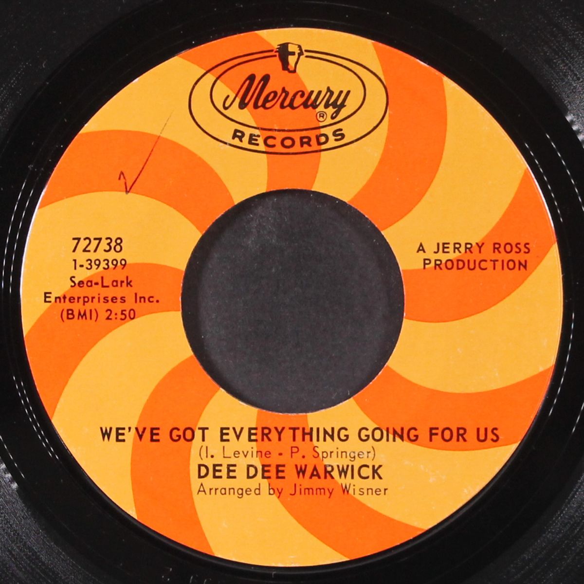 we've got everything going for us / don't you ever give up on me by DEE DEE WARWICK