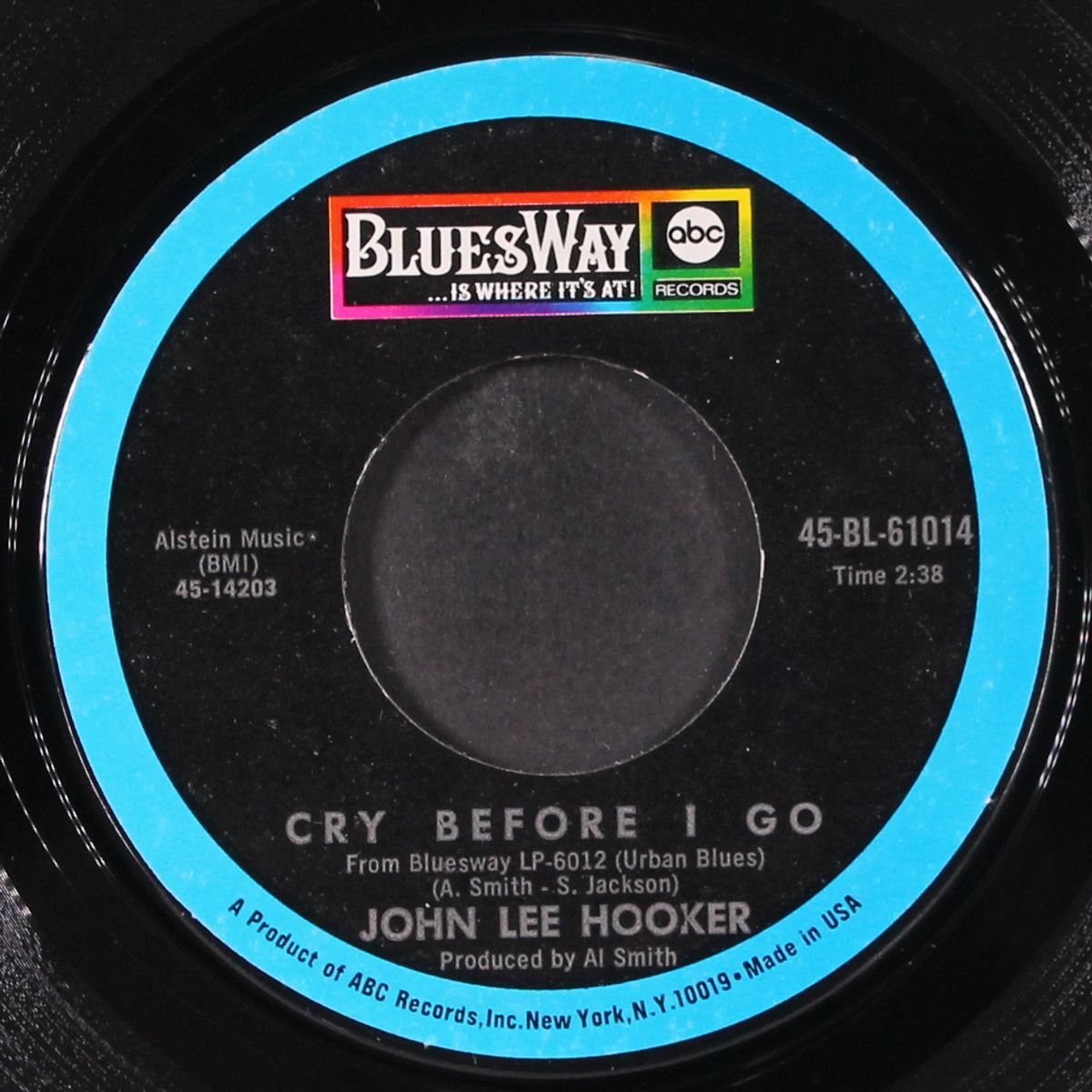 mr. lucky / cry before i go by JOHN LEE HOOKER