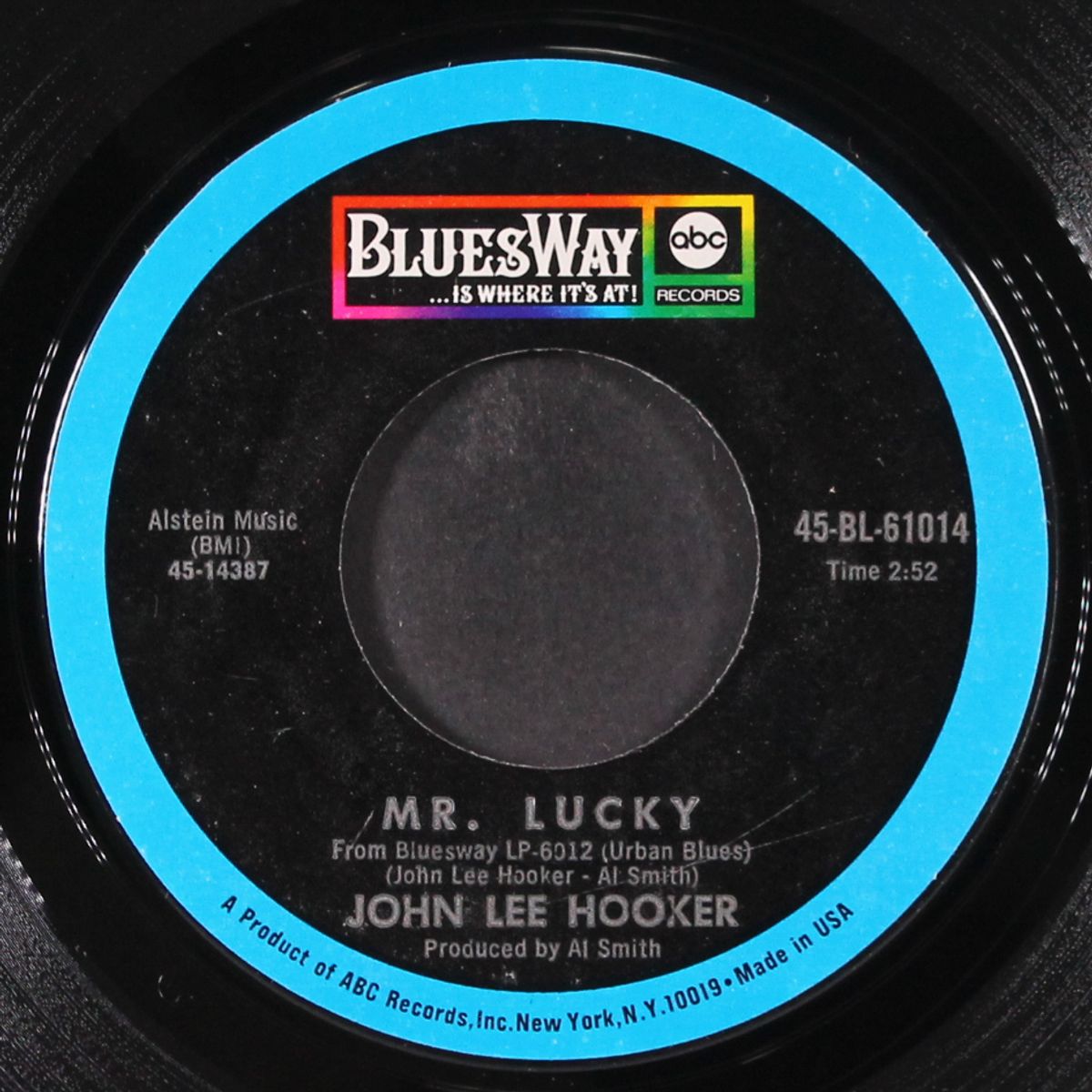 mr. lucky / cry before i go by JOHN LEE HOOKER