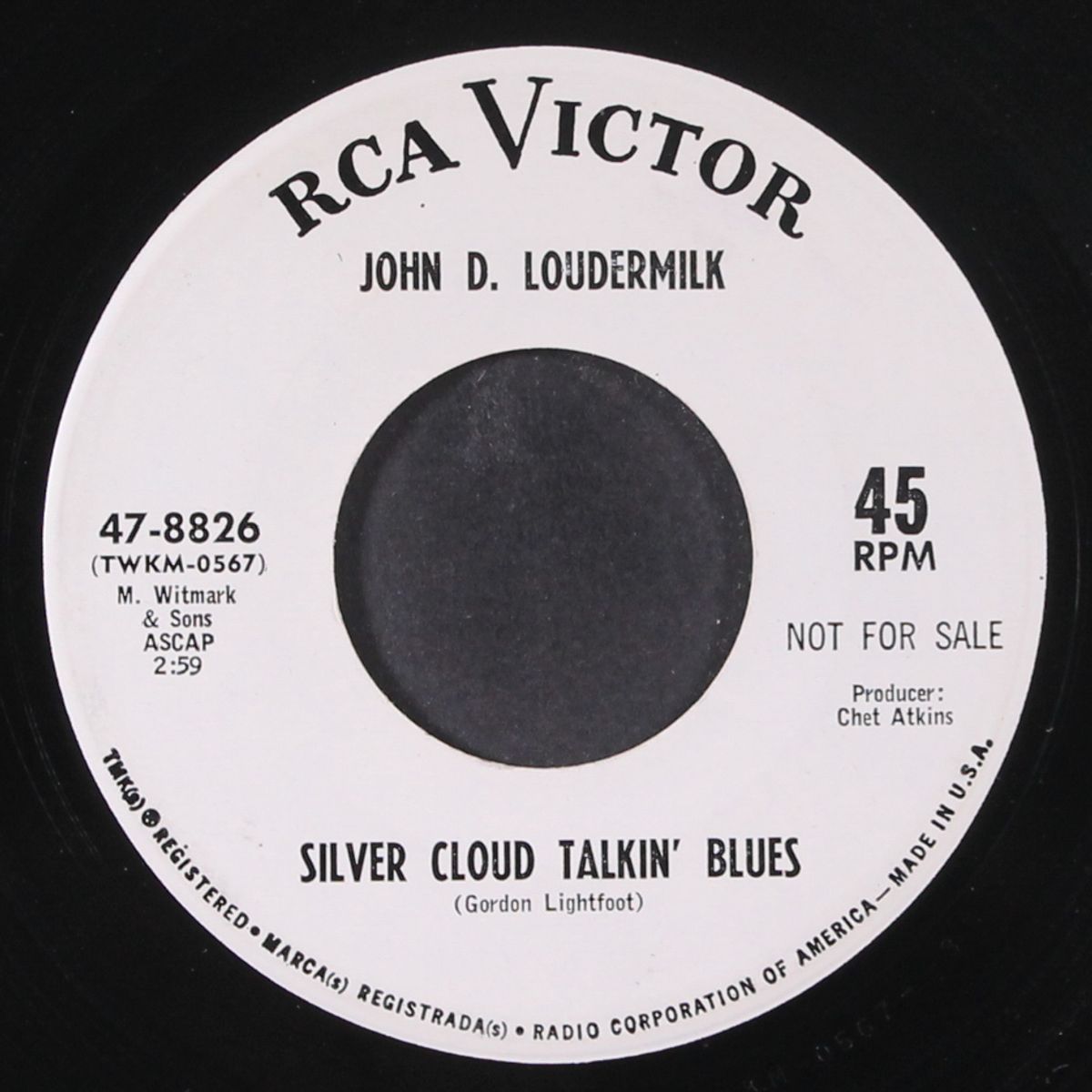 run on home baby brother / silver cloud talkin' blues by JOHN D. LOUDERMILK