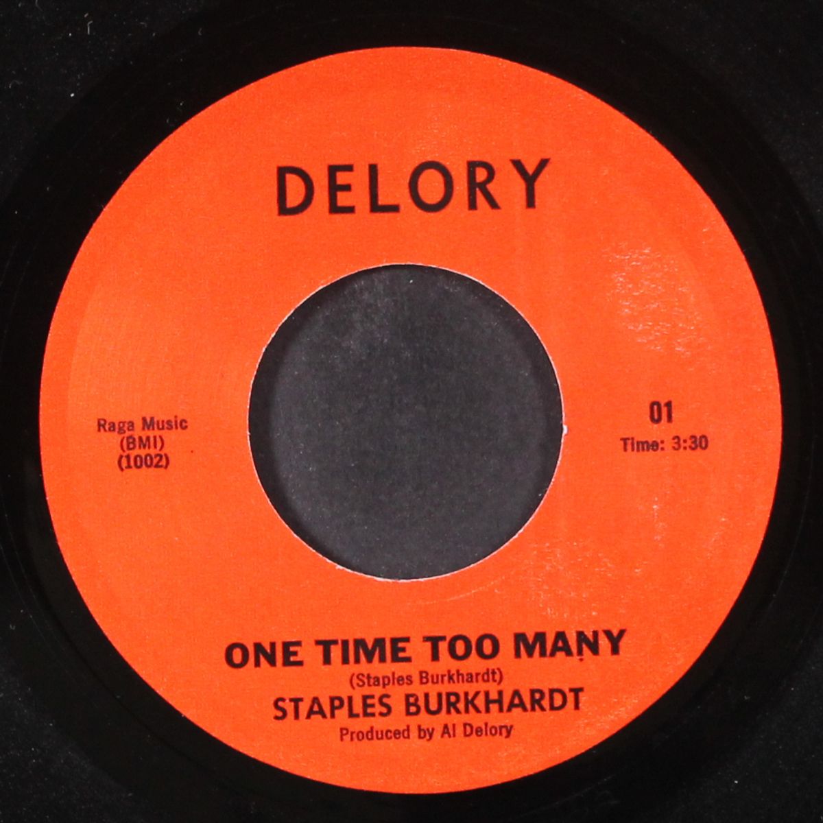 same old guy / one time too many by STAPLES BURKHARDT