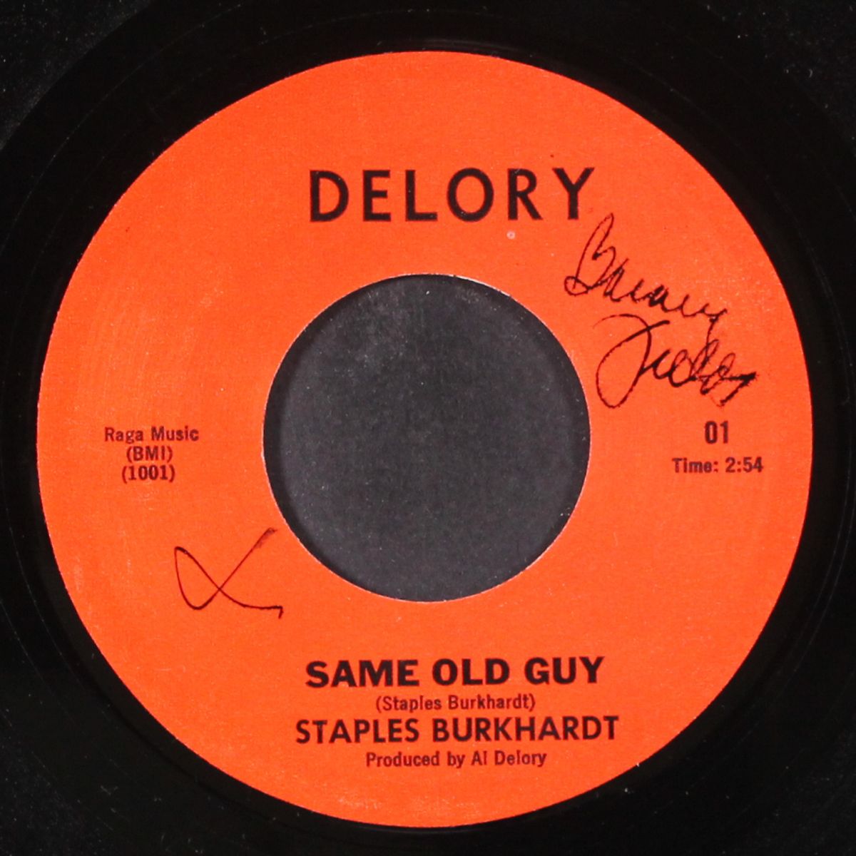 same old guy / one time too many by STAPLES BURKHARDT