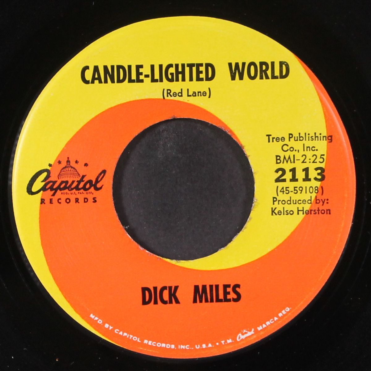 candle-lighted world by DICK MILES
