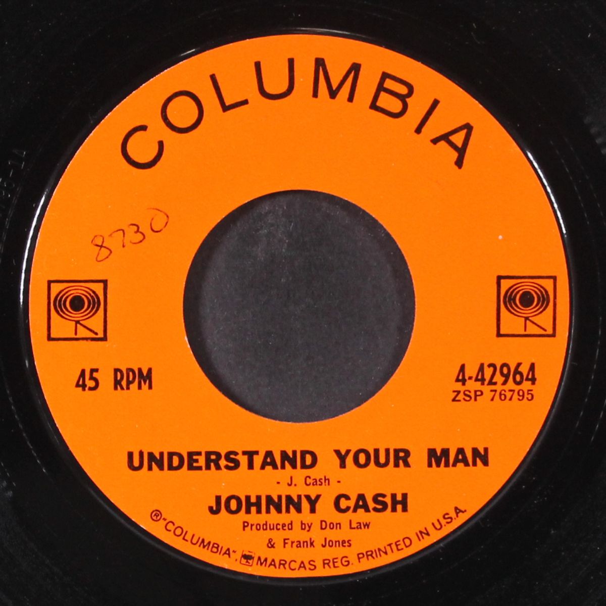 dark as a dungeon / understand your man by JOHNNY CASH