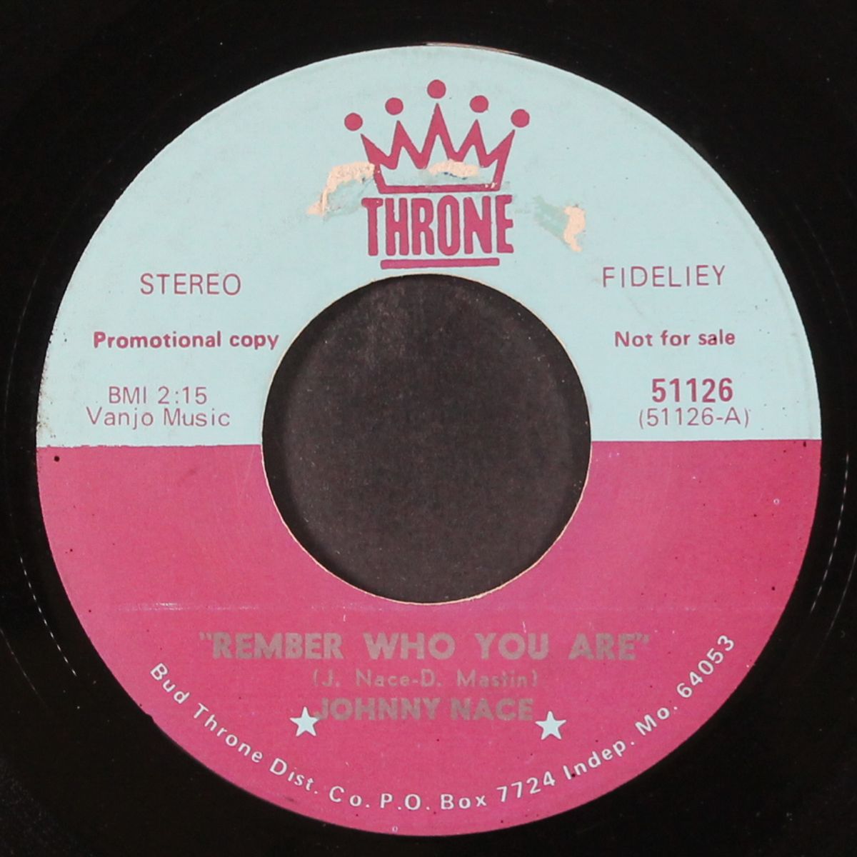 sherry ann / remember who you are by JOHNNY NACE