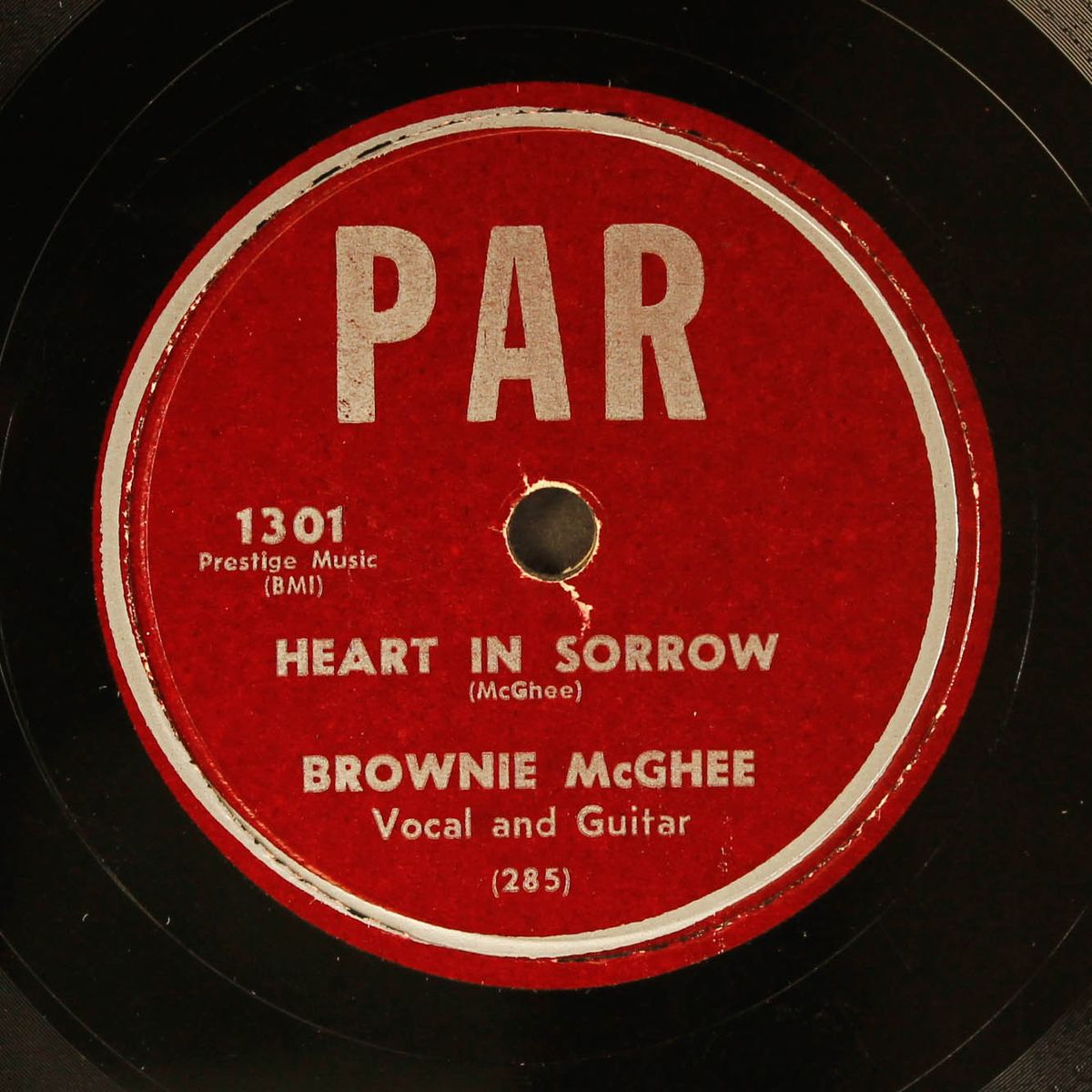 operator long distance / heart in sorrow by BROWNIE MCGHEE