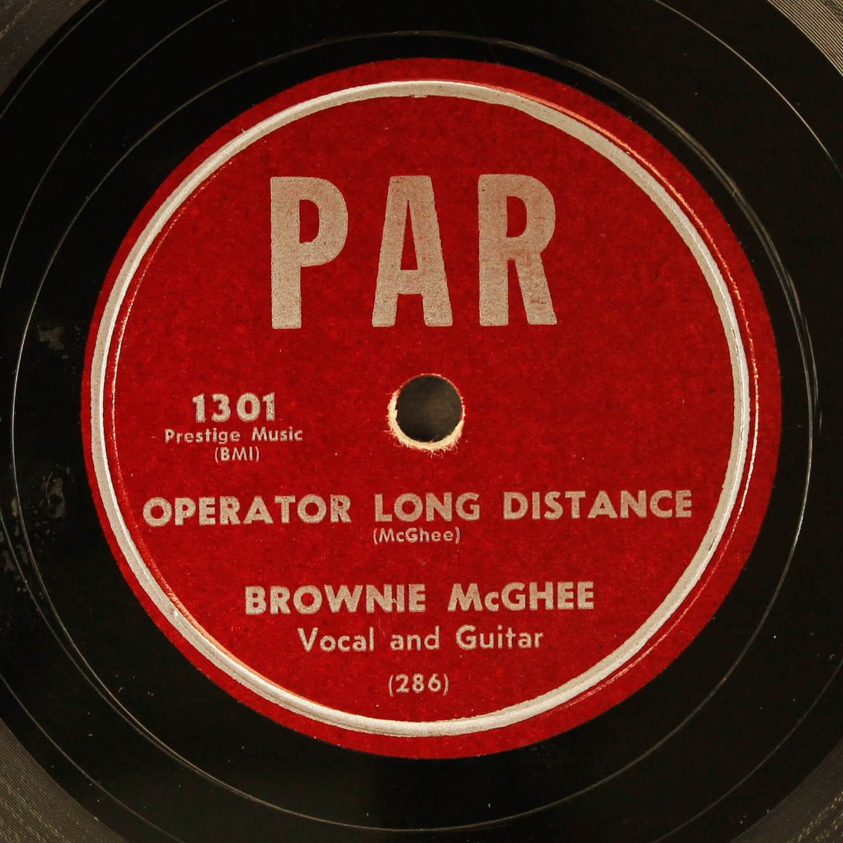 operator long distance / heart in sorrow by BROWNIE MCGHEE