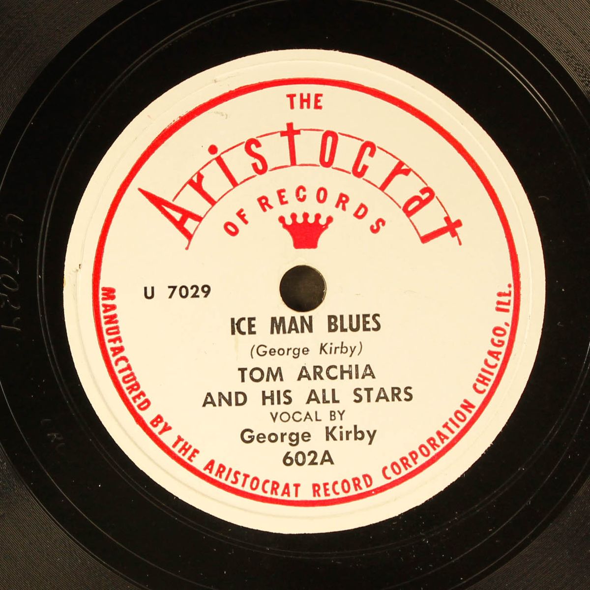 cherry / ice man blues by TOM ARCHIA