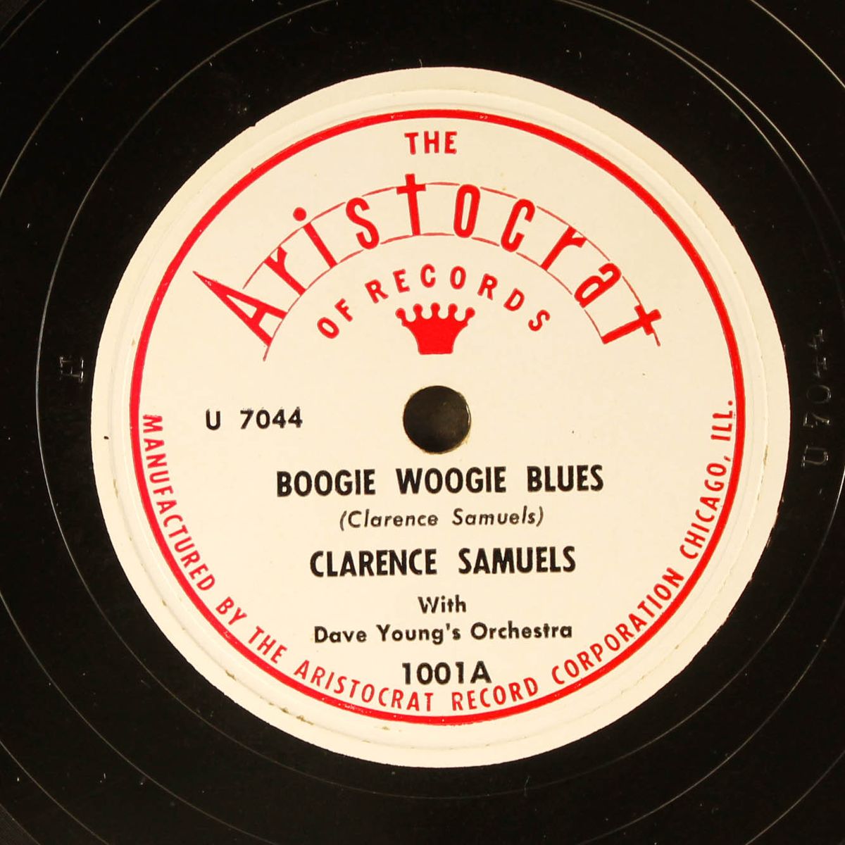 boogie woogie blues / lolly pop mama by CLARENCE SAMUELS