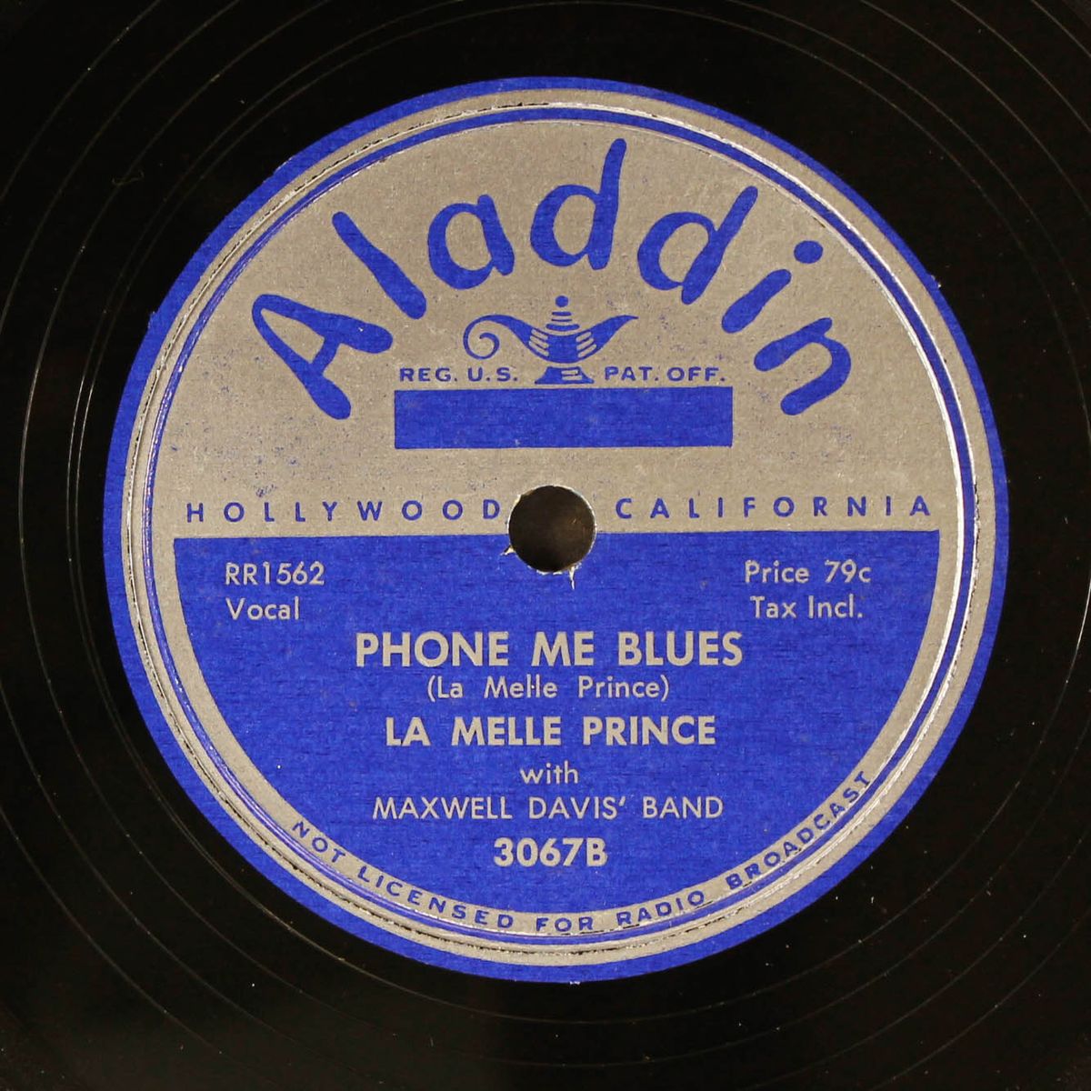 get high / phone me blues by LA MELLE PRINCE