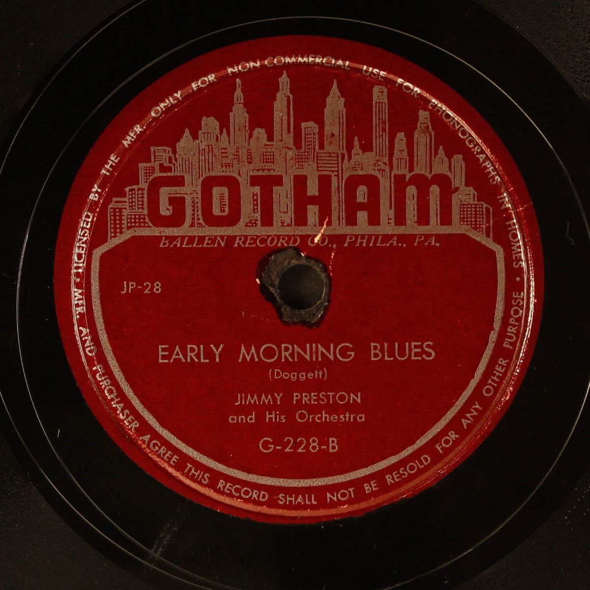 hay ride / early morning blues by JIMMY PRESTON