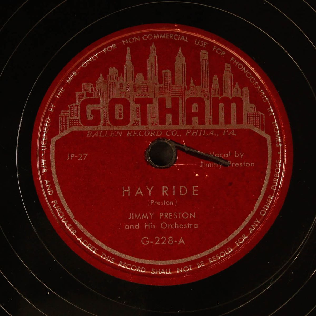 hay ride / early morning blues by JIMMY PRESTON