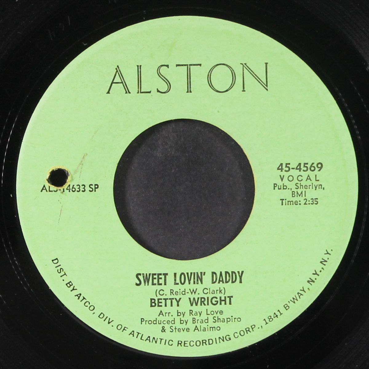 girls can't do what the guys do / sweet lovin' daddy by BETTY WRIGHT