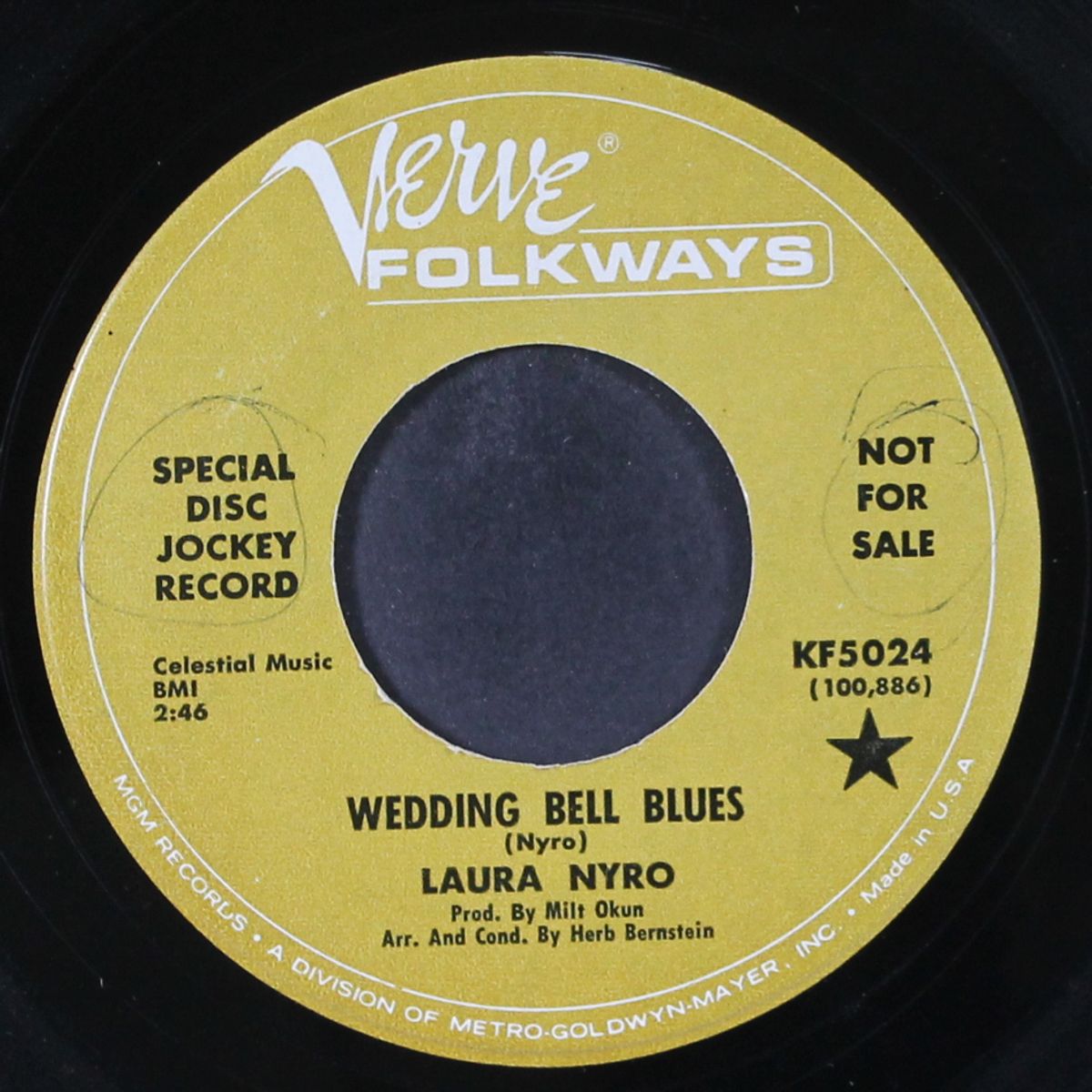 wedding bell blues / stoney end by LAURA NYRO