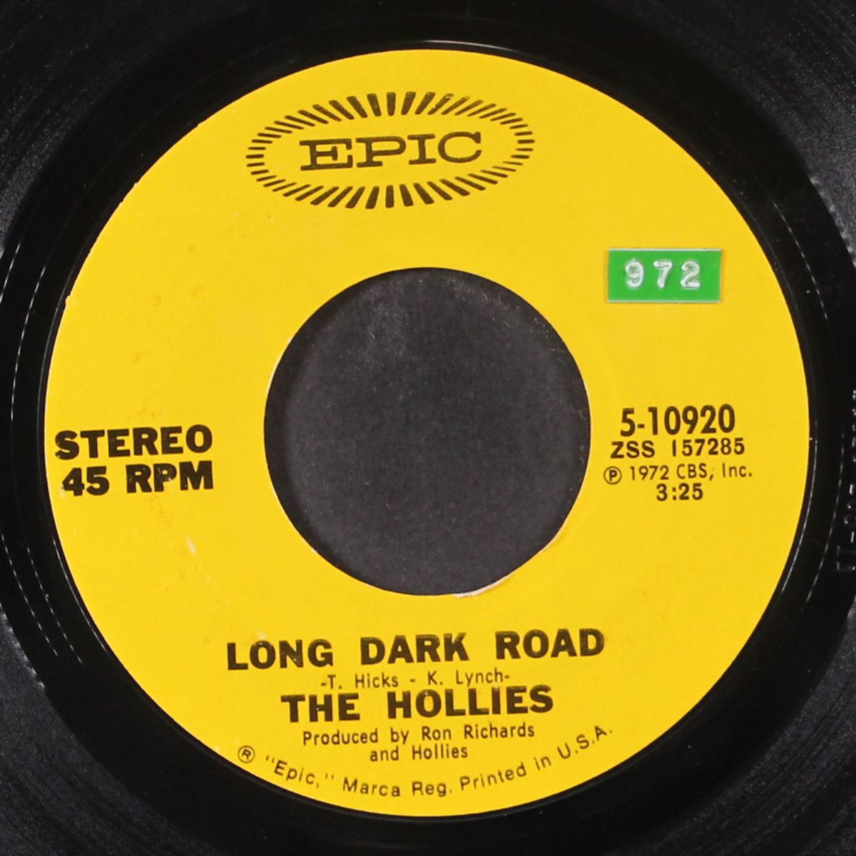 long dark road / indian girl by HOLLIES