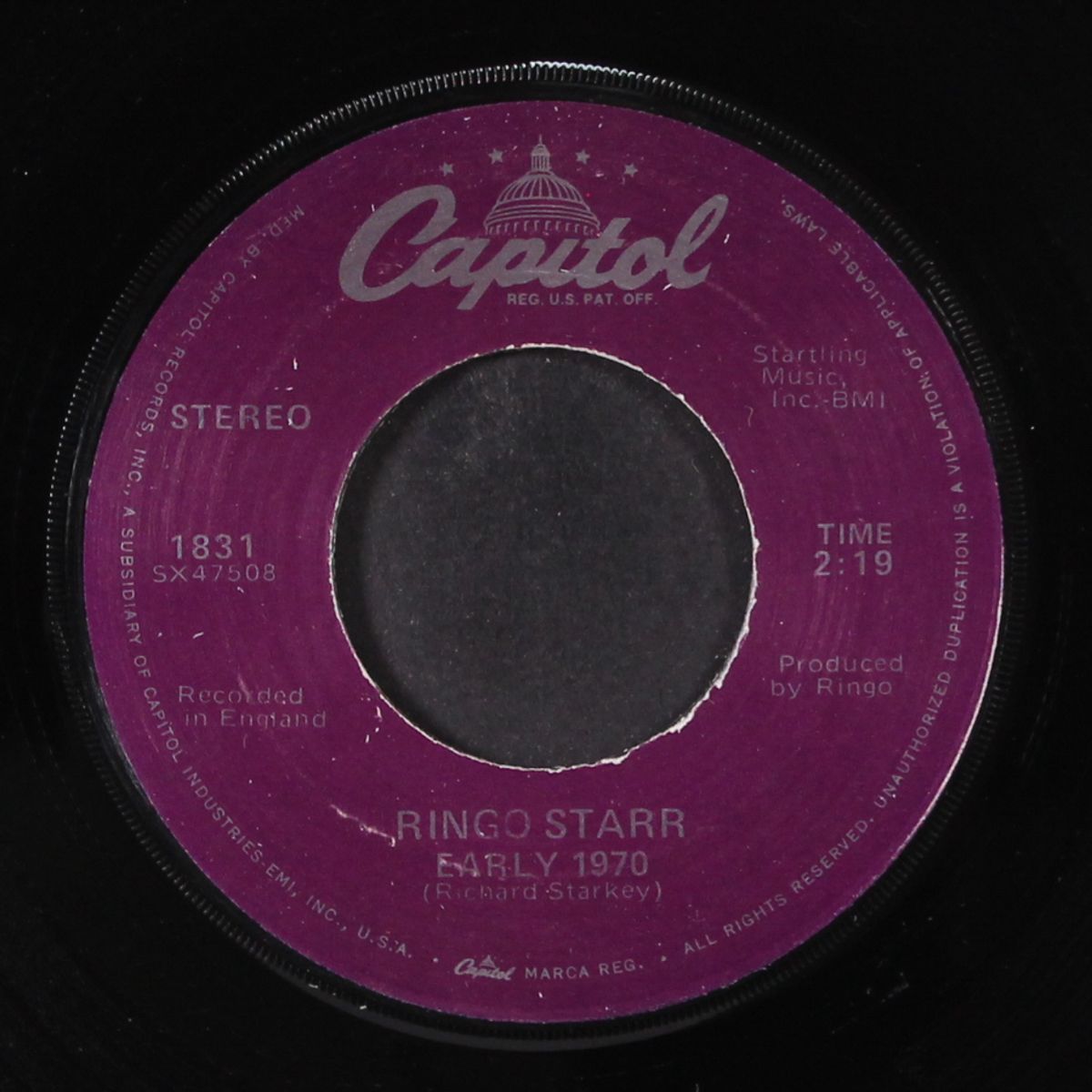 it don't come easy / early 1970 by RINGO STARR