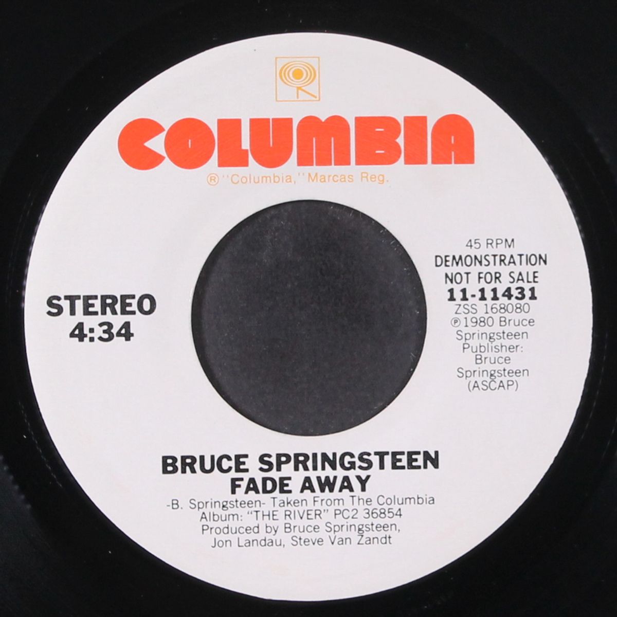 fade away / same by BRUCE SPRINGSTEEN