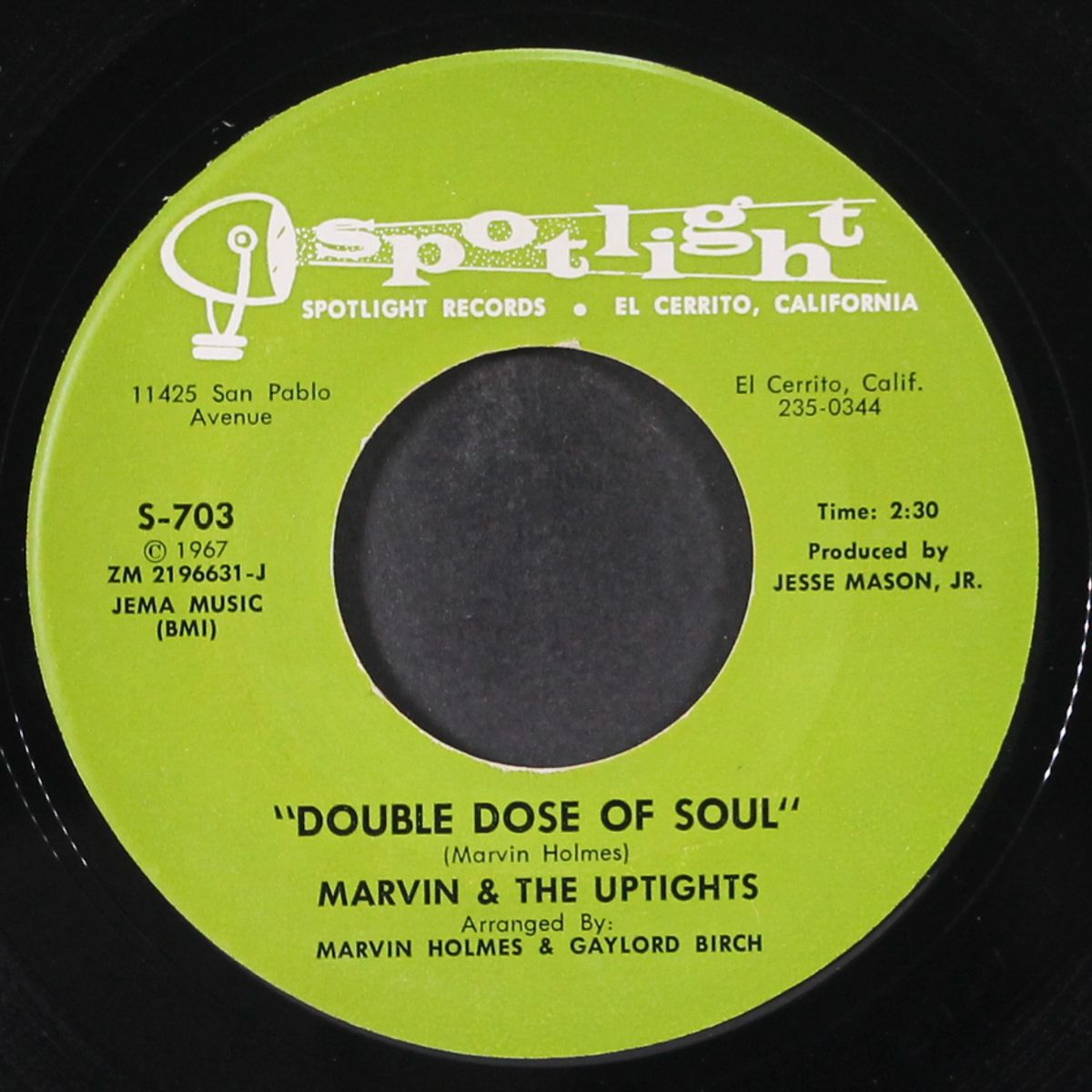oomph / double dose of soul by MARVIN & UPTIGHTS