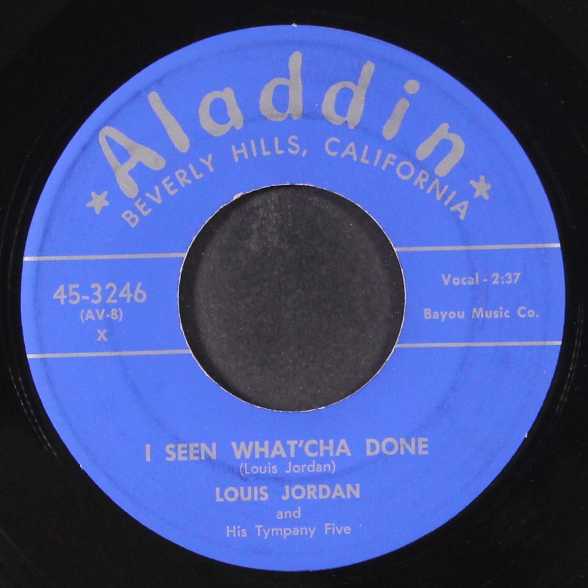 messy bessy / i see what'cha done by LOUIS JORDAN