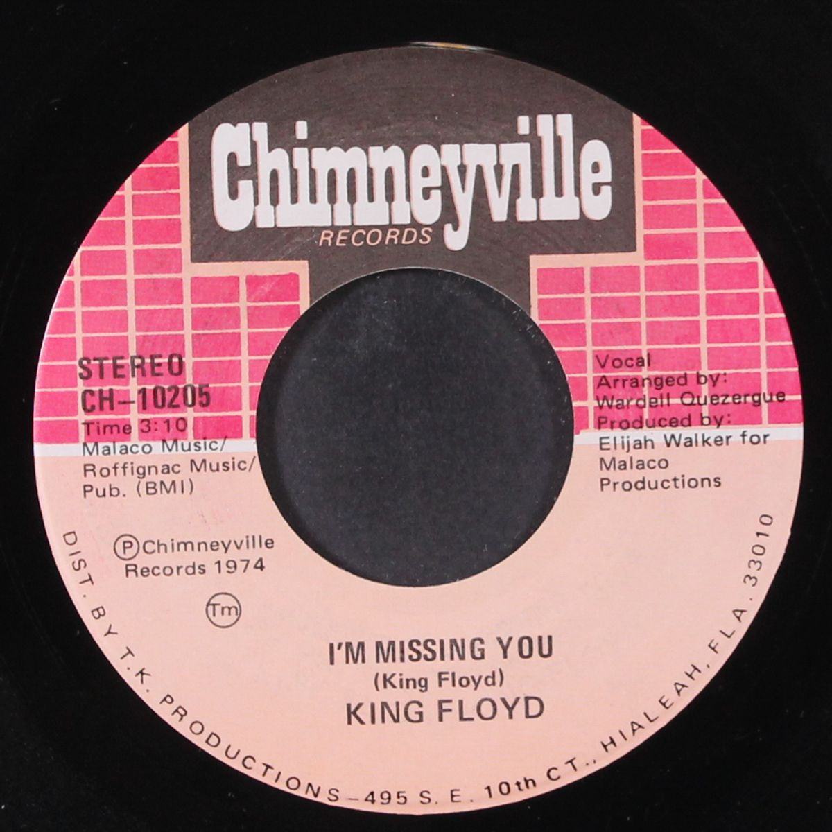 don't cry no more / i'm missing you by KING FLOYD
