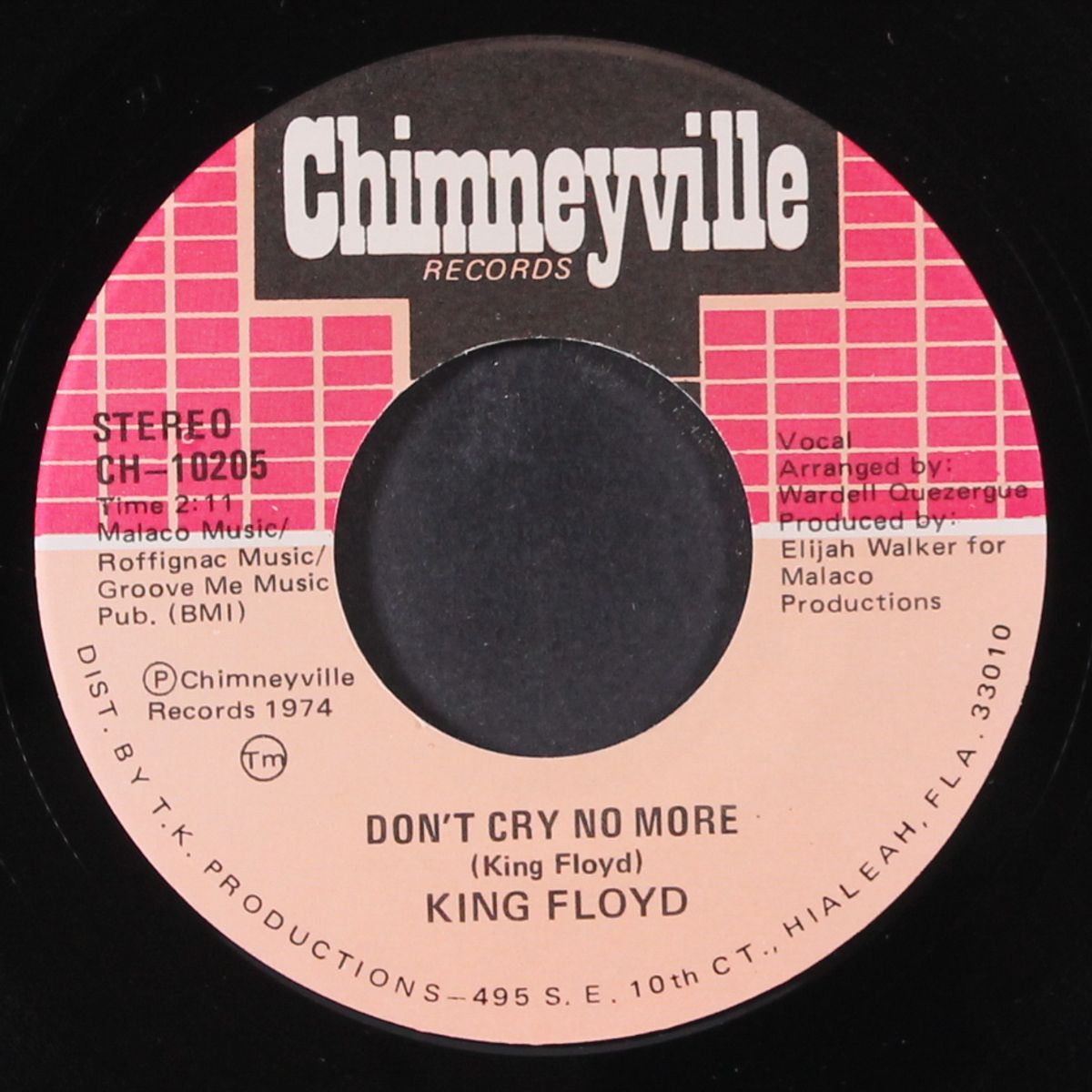 don't cry no more / i'm missing you by KING FLOYD