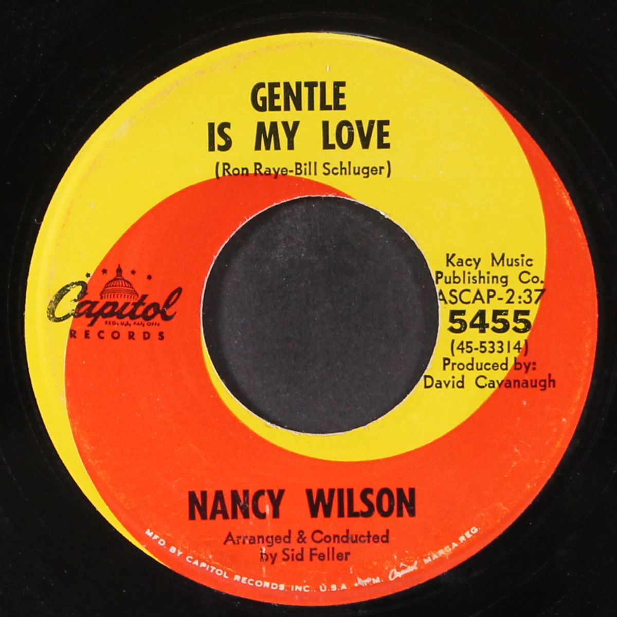 where does that leave me / gentle is my love by NANCY WILSON