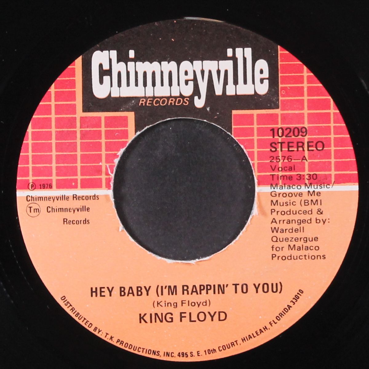 hey baby i'm rappin' to you by KING FLOYD