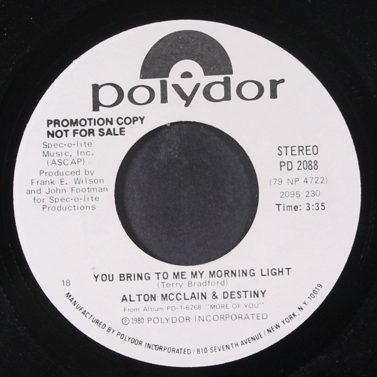 you bring to me my morning light / same by ALTON MCCLAIN & DESTINY