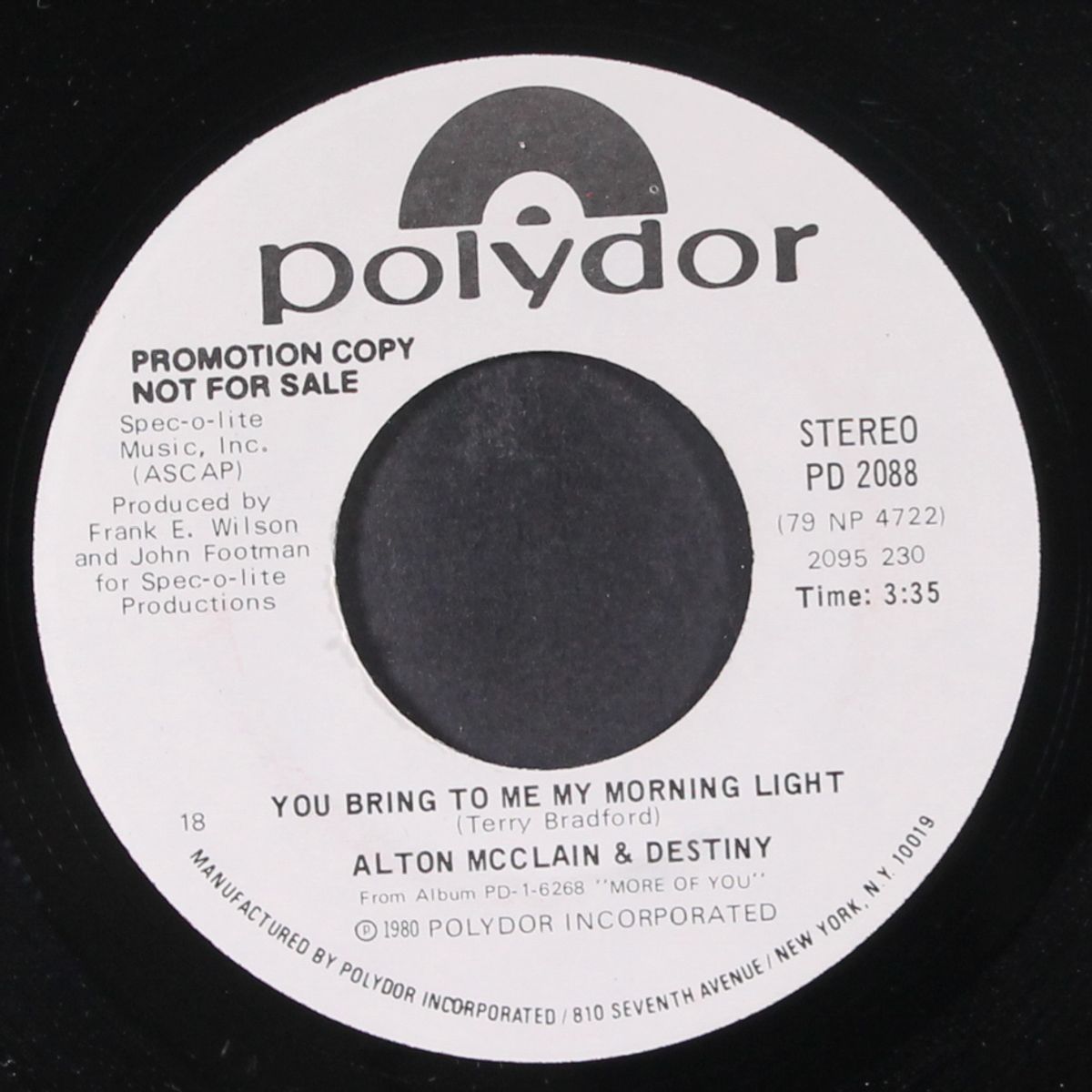 you bring to me my morning light / same by ALTON MCCLAIN & DESTINY