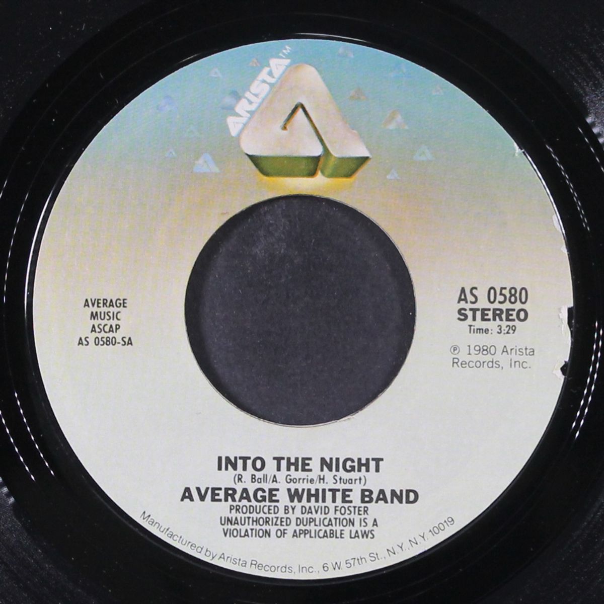 into the night / catch me by AVERAGE WHITE BAND