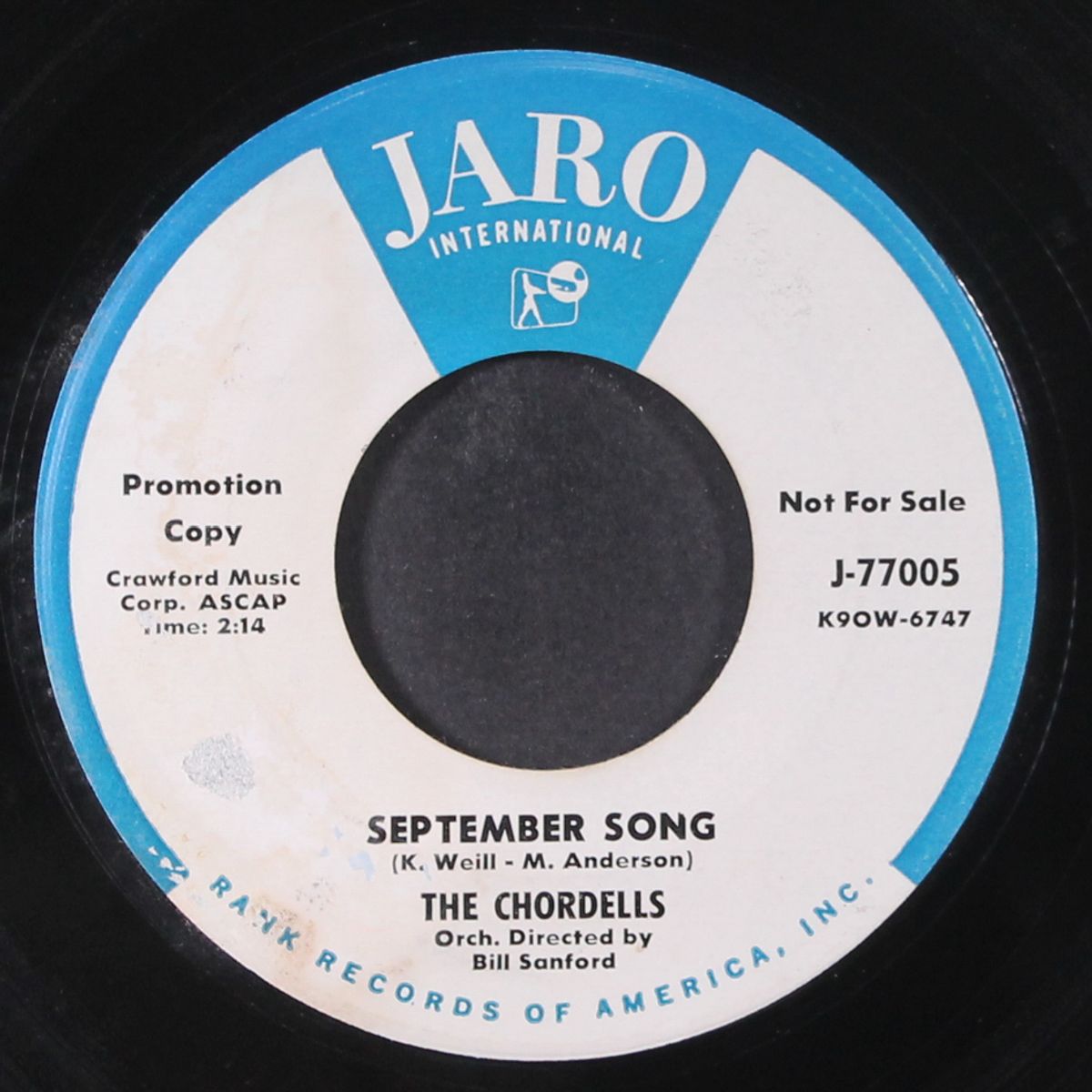 at last / september song by CHORDELLS