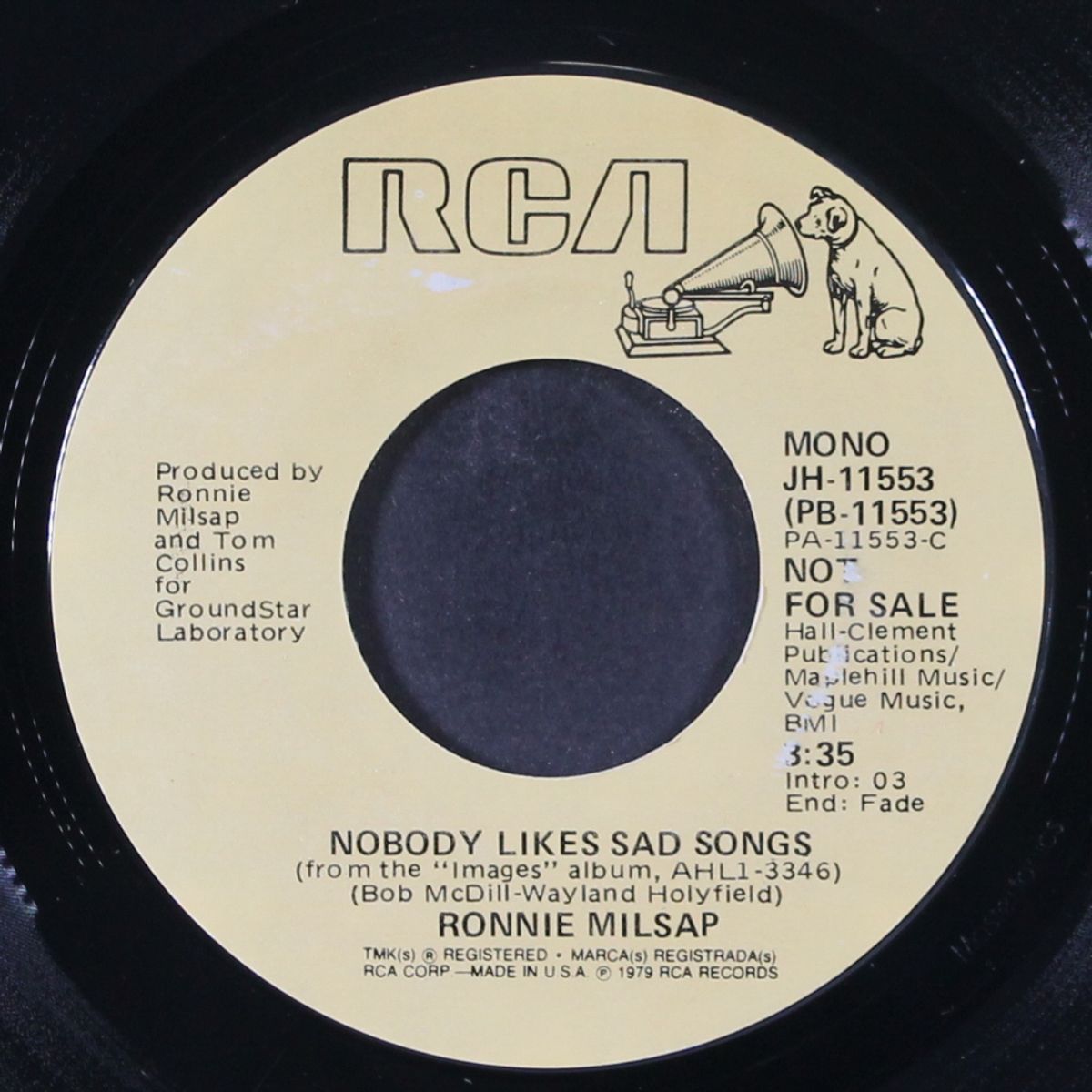 nobody likes sad songs / mono by RONNIE MILSAP