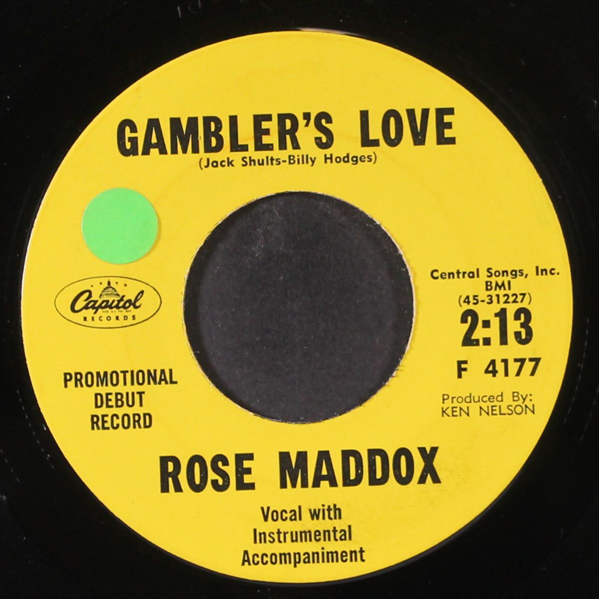 what makes me hang around / gambler's love by ROSE MADDOX