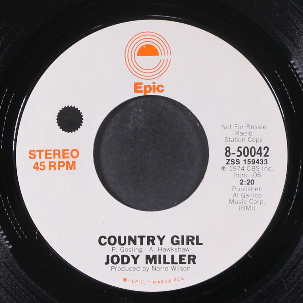 country girl by JODY MILLER