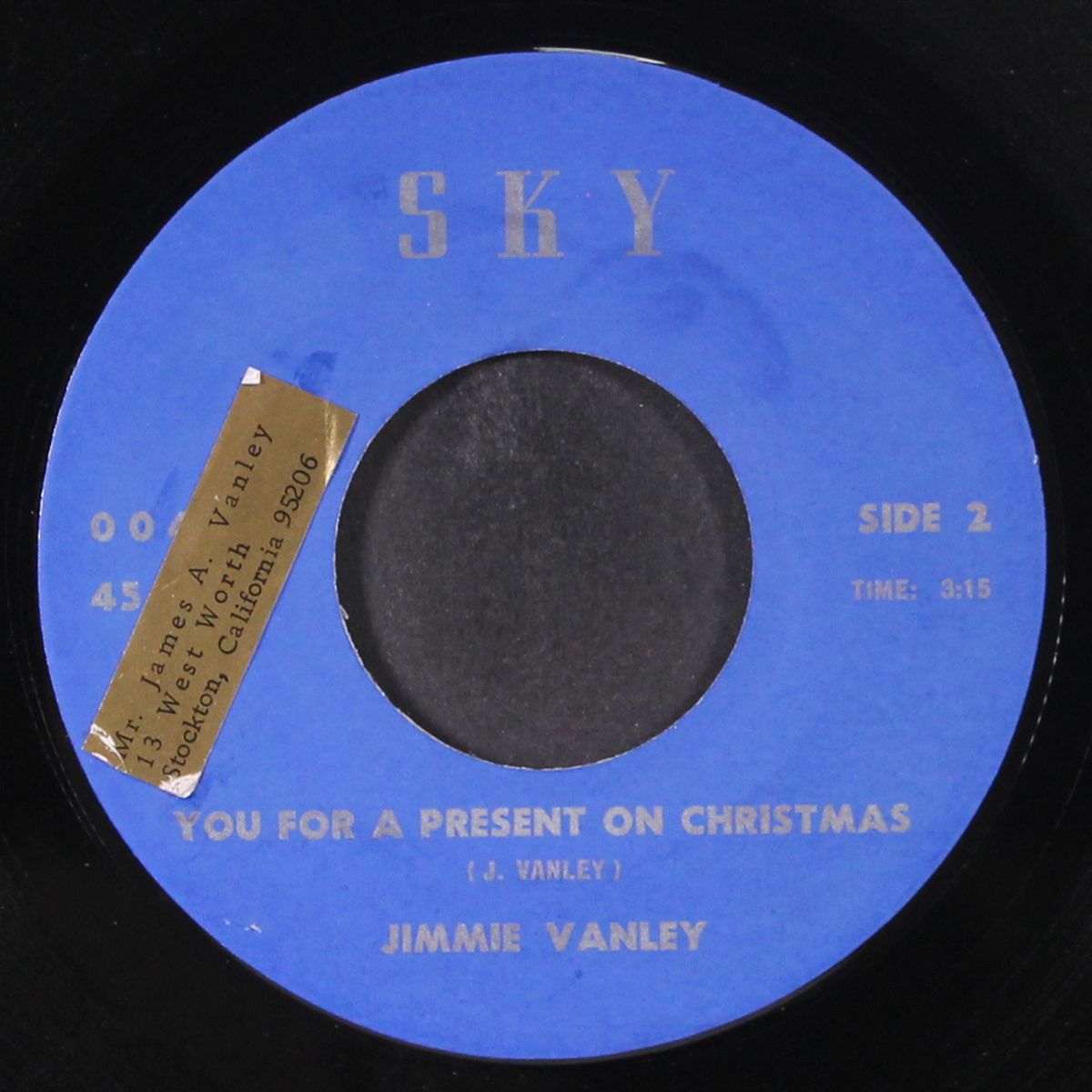 nervous wreck / you for a present on christmas by JIMMIE VANLEY