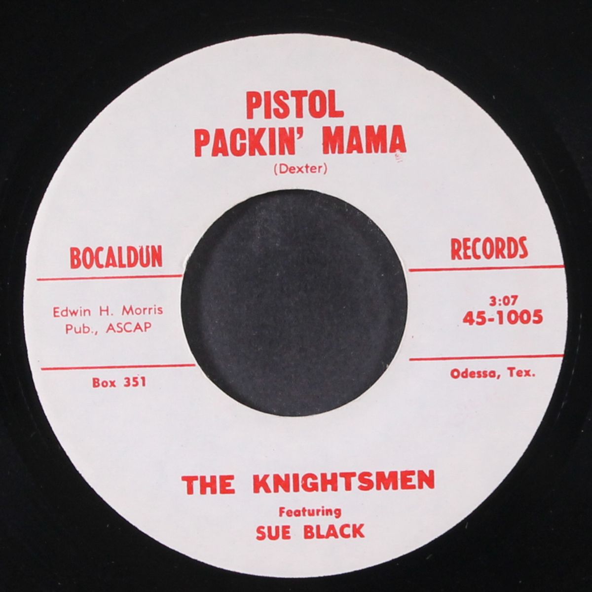 darlin' why? / pistol packin' mama by KNIGHTSMEN