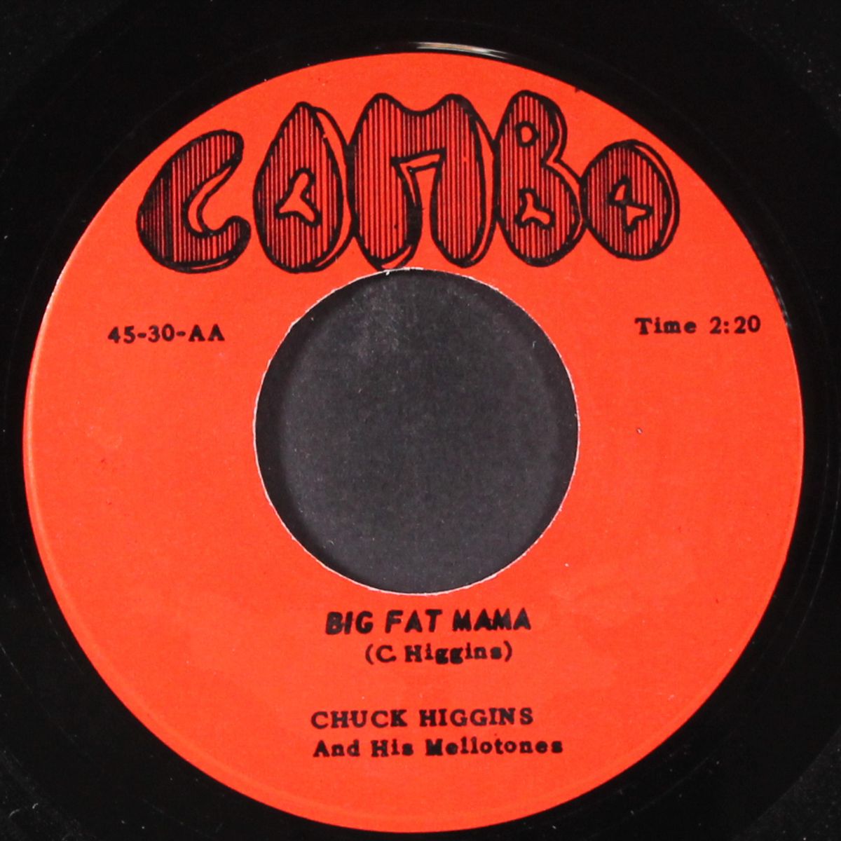 real gone hound dog / big fat mama by CHUCK HIGGINS