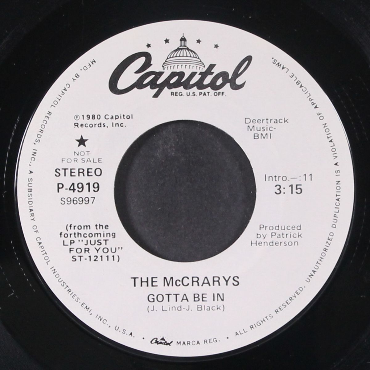 gotta be in / same by MCCRARYS