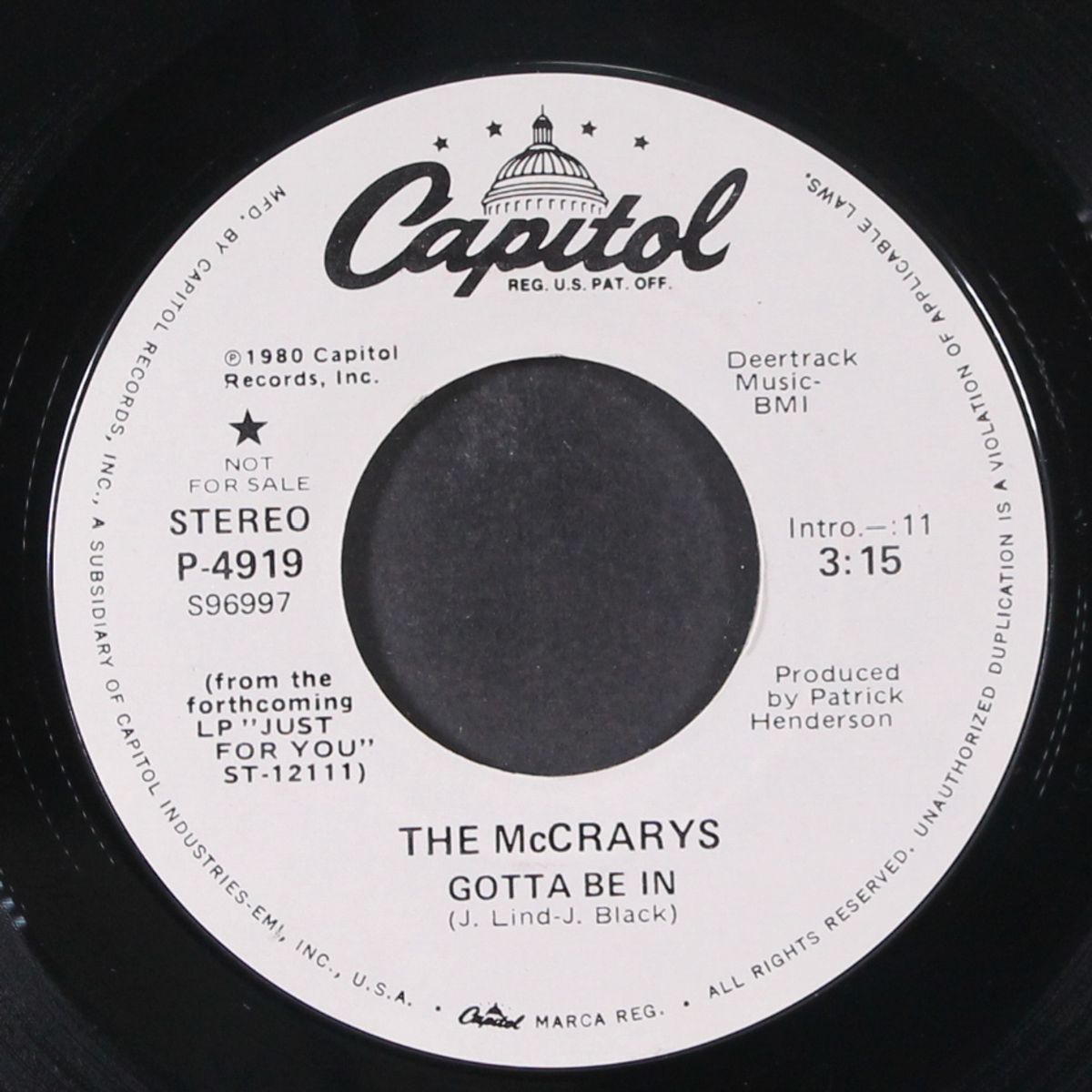 gotta be in / same by MCCRARYS