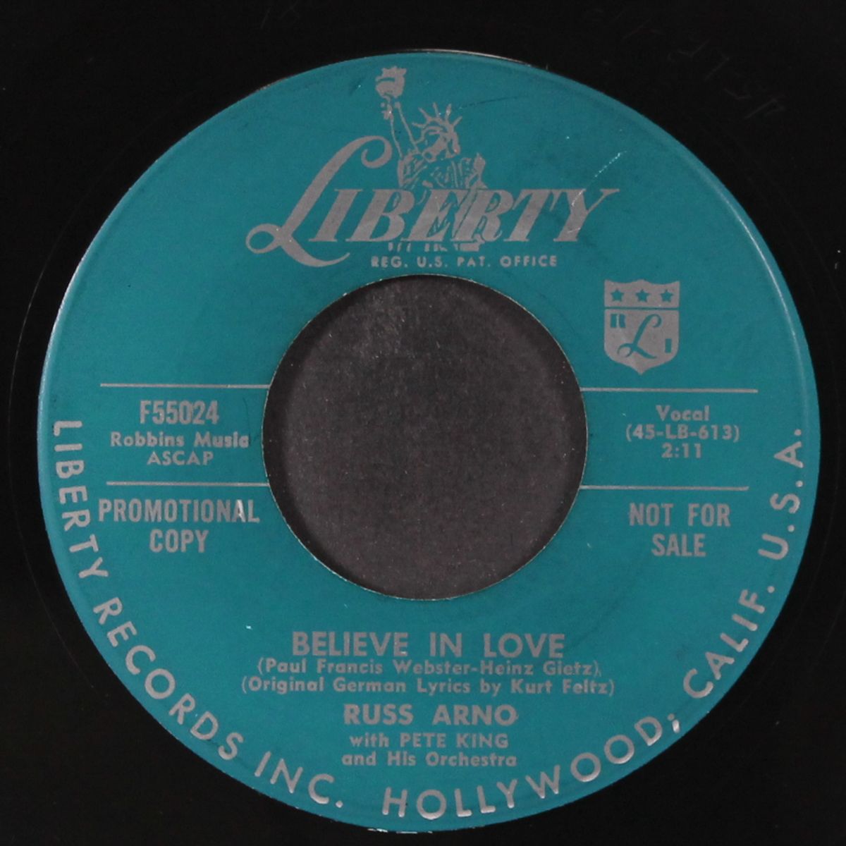 believe in love by RUSS ARNO