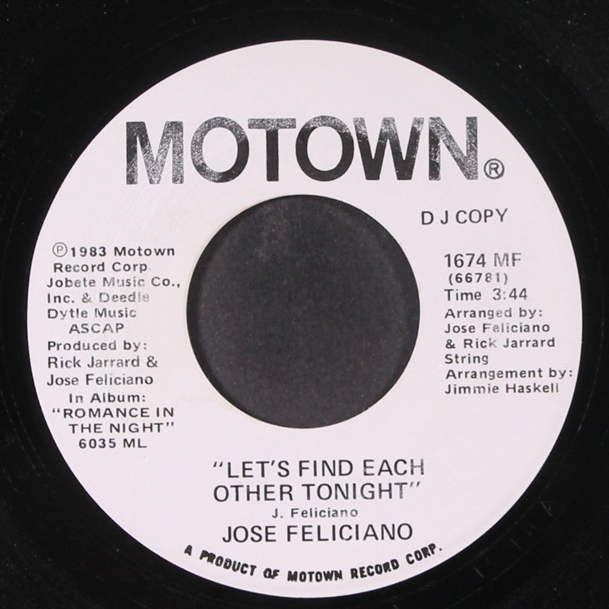 let's find each other tonight / same by JOSE FELICIANO