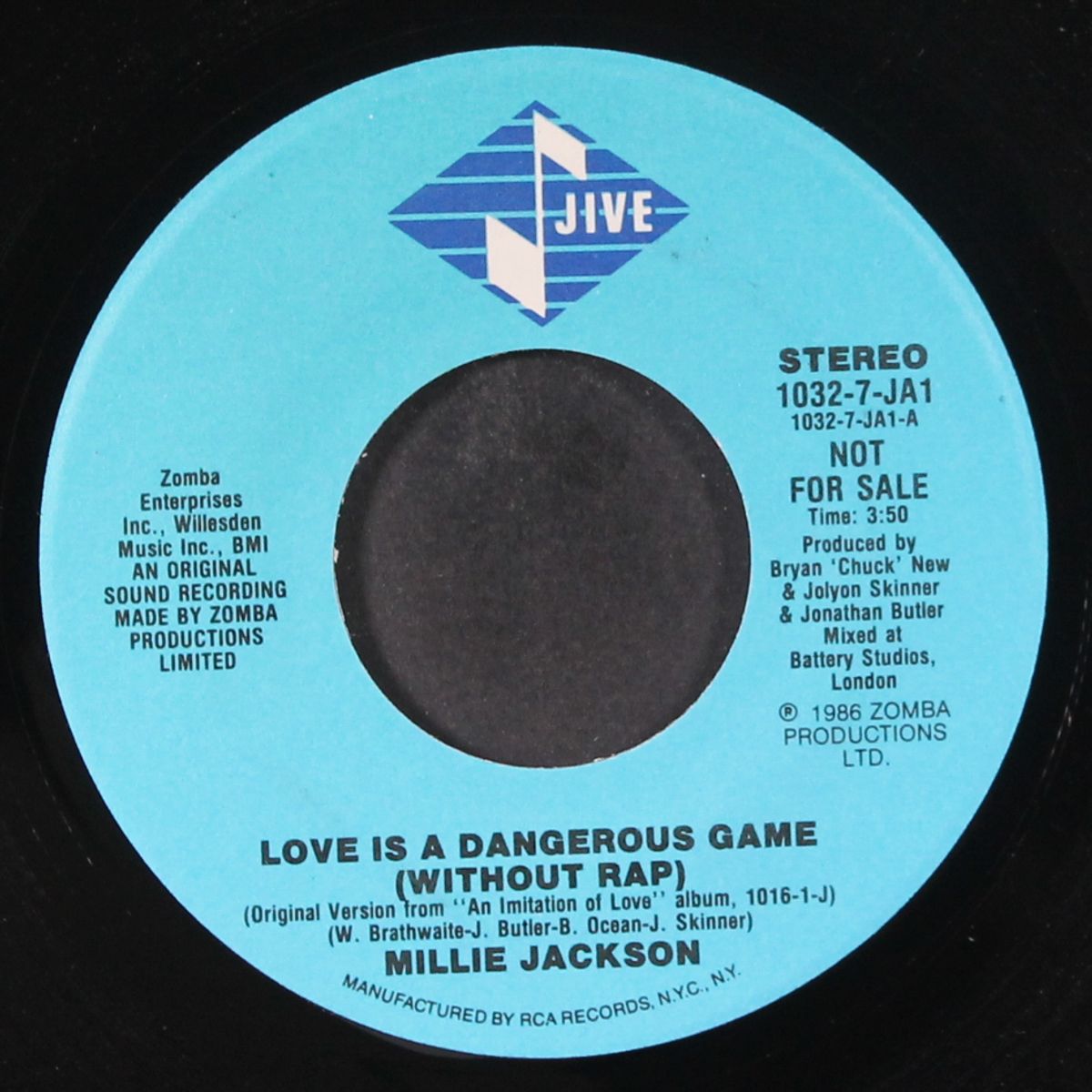 love is a dangerous game (w/ rap) / same (w/o rap) by MILLIE JACKSON