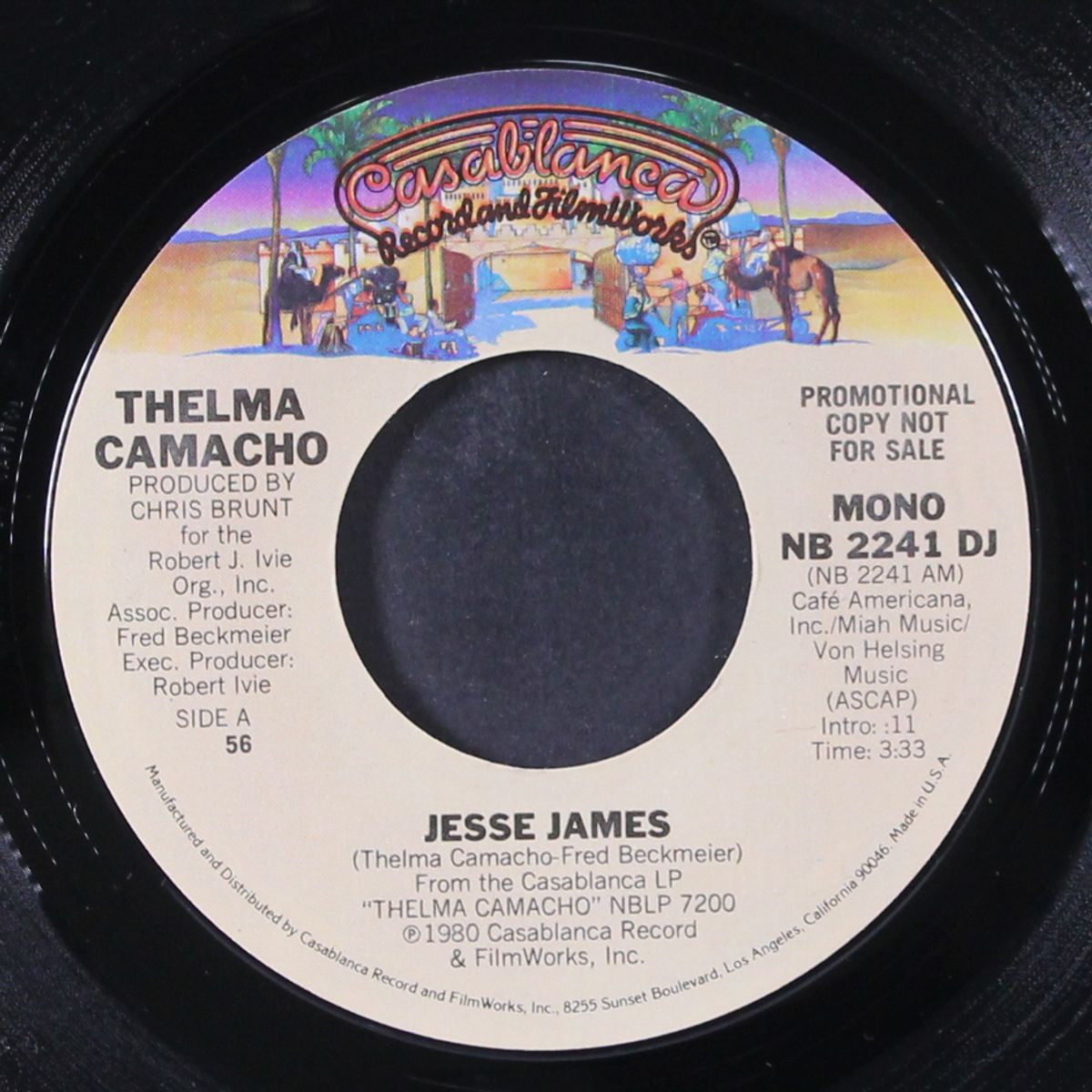 jesse james / mono by THELMA CAMACHO