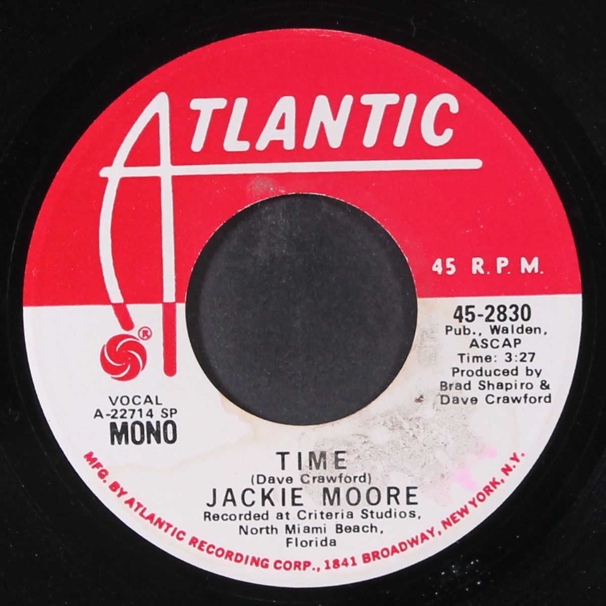 time / same by JACKIE MOORE