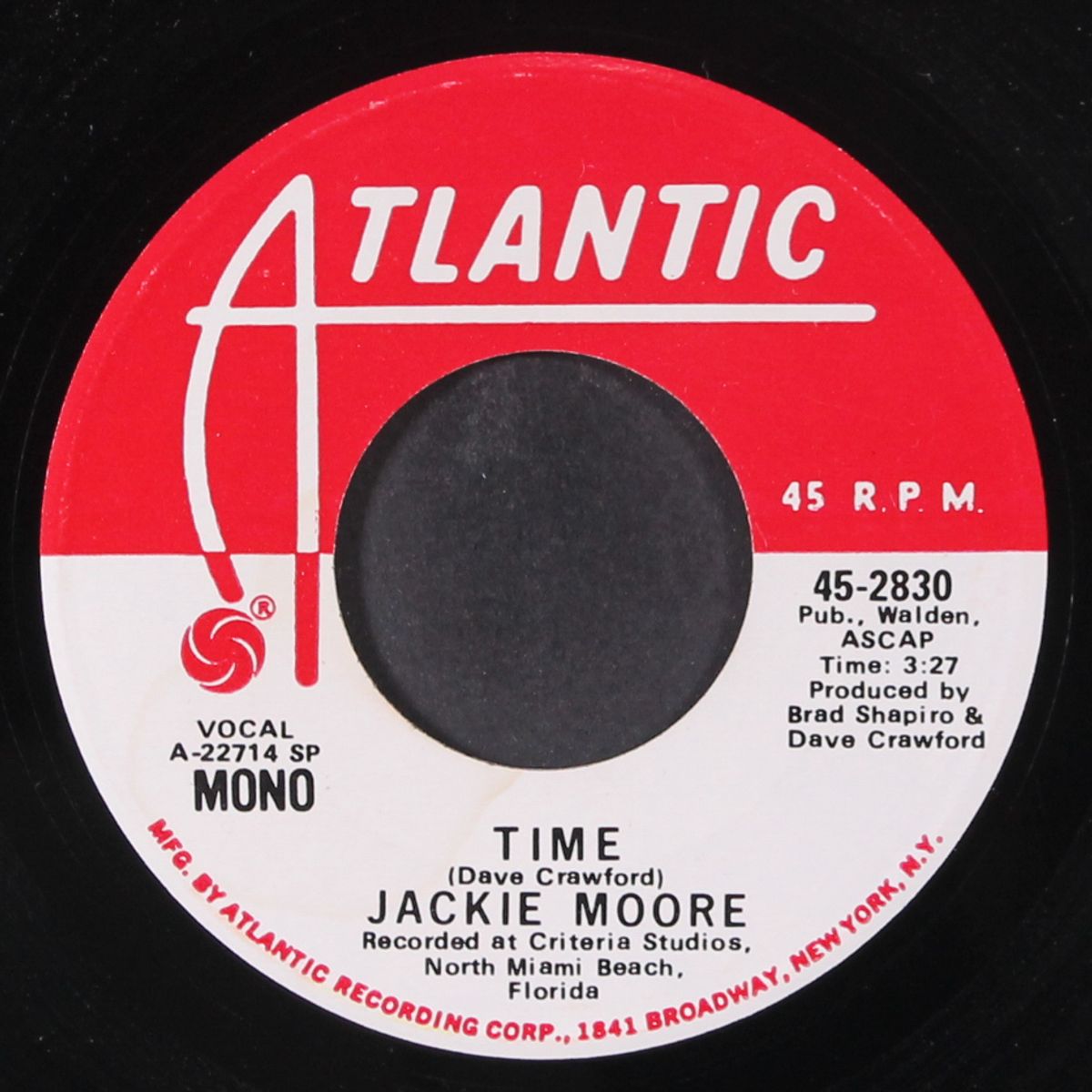 time / same by JACKIE MOORE