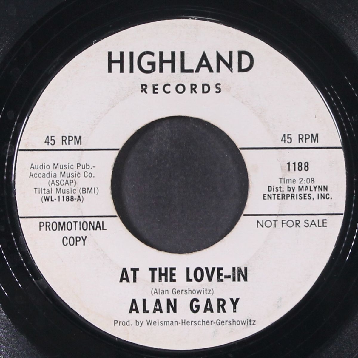 at the love-in / good lovin' woman by ALAN GARY