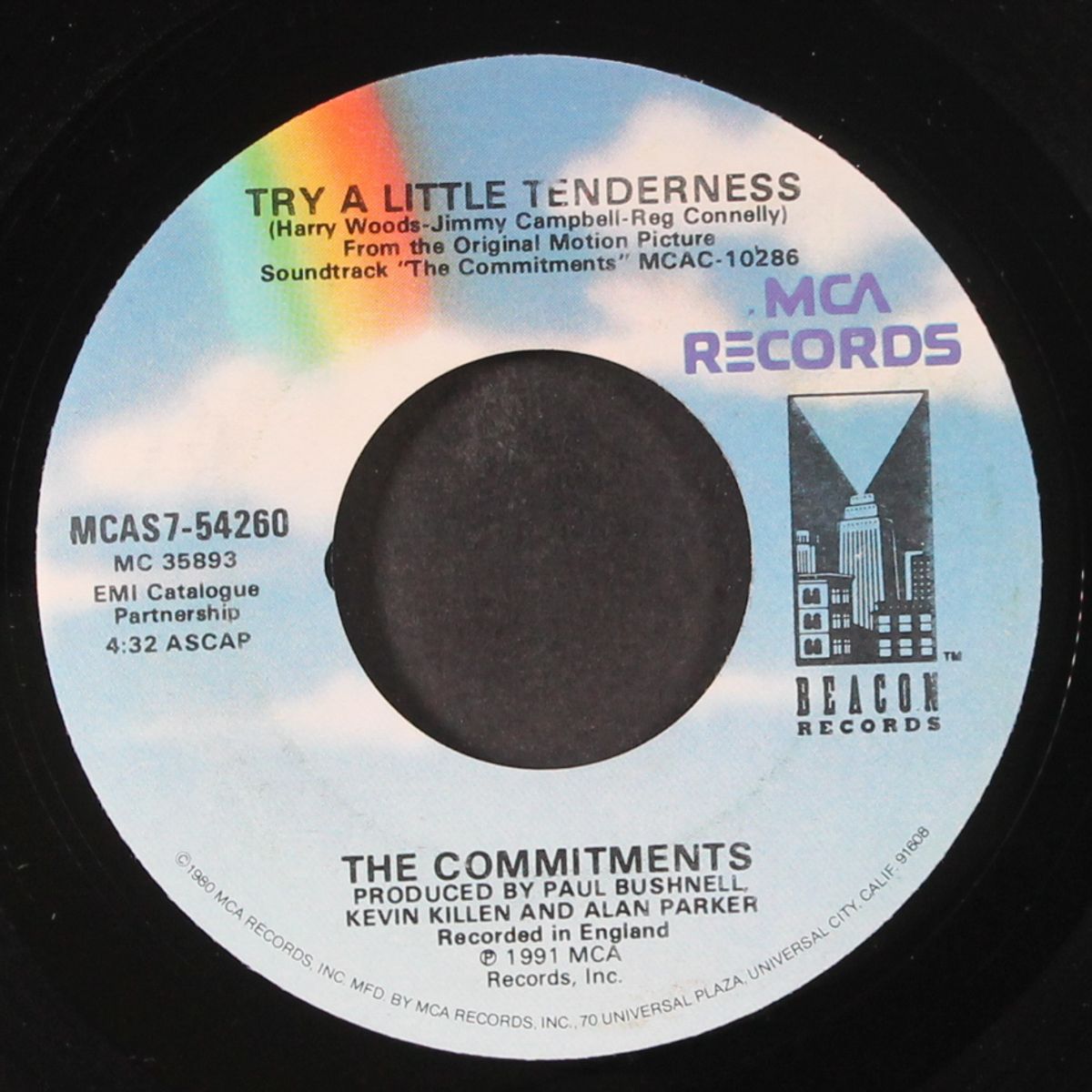 try a little tenderness / do right woman, do right man by COMMITMENTS